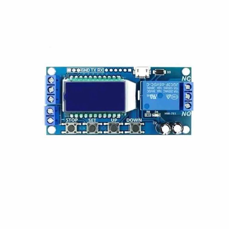 Delay Controller XY-LJ02 5V 12V 24V Timer Relay 0.01s-9999min ON/OFF