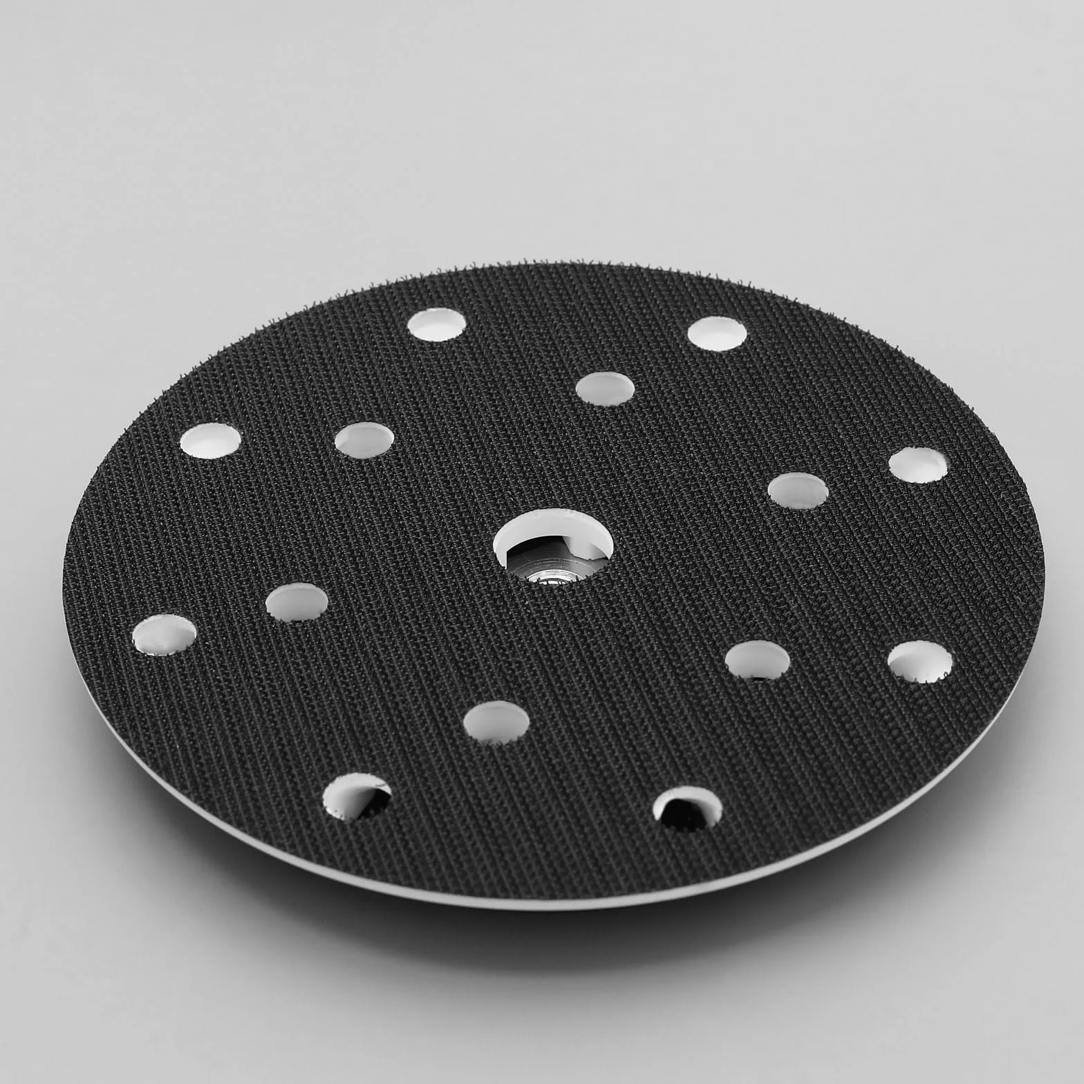 Supporto a gancio e fibbia da 6 pollici 150 mm 15 fori compatibile con Makita BO6050 BO6050J Levigatrici Orbitali Casuali Disco di Lucidatura Pad di Protezione Strumenti Abrasivi