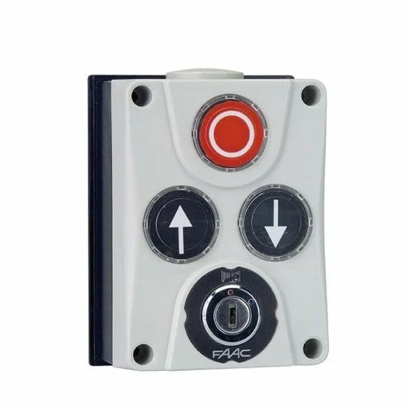 Dieffematic Pulsantiera XB300 - Comando per Motoriduttore 230V - Compatibile FAAC 402500 Automazione Cancello 540 V BPR