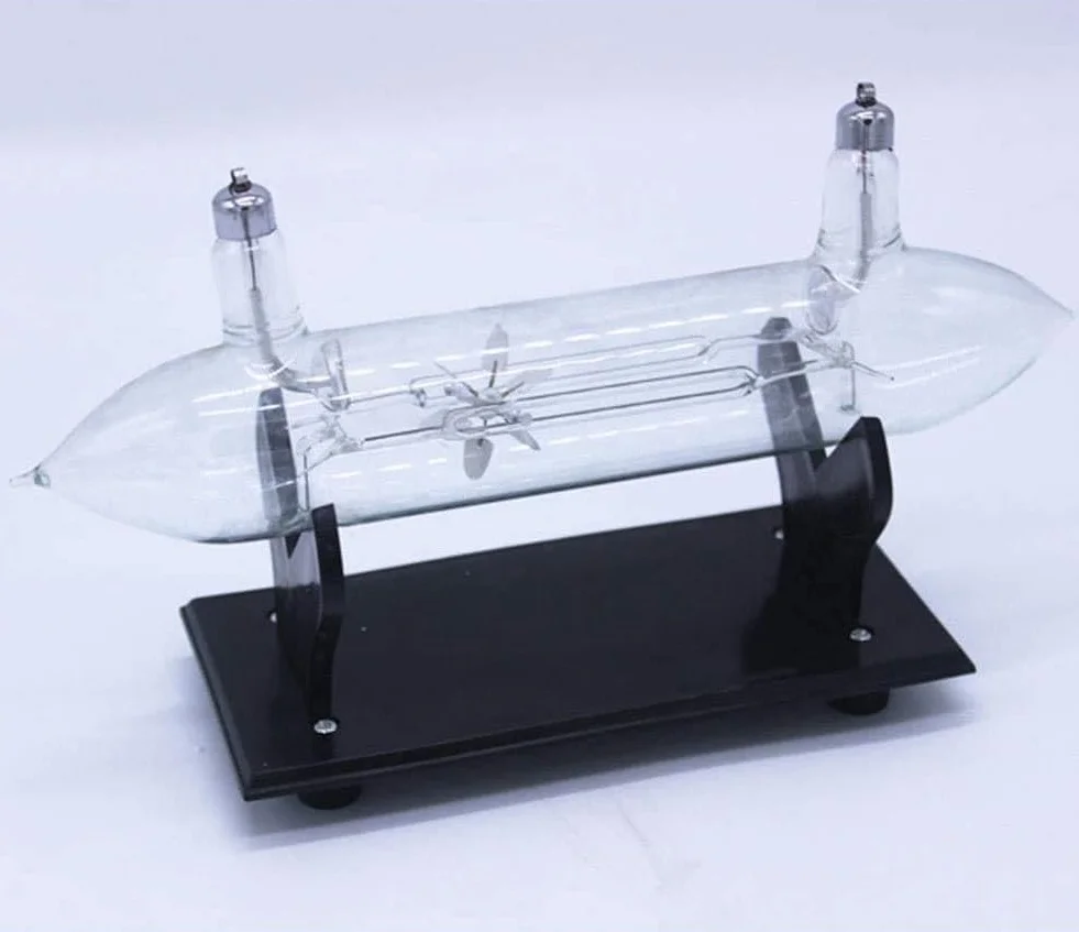 Tubo A Raggi Catodici Da Laboratorio, Attrezzatura Per Esperimenti Con Meccanismo Ad Effetto Magnetico Per Tubo Elettronico A Raggi Catodici Per Gli Studenti Da Utilizzare Nell'insegnamento In Classe