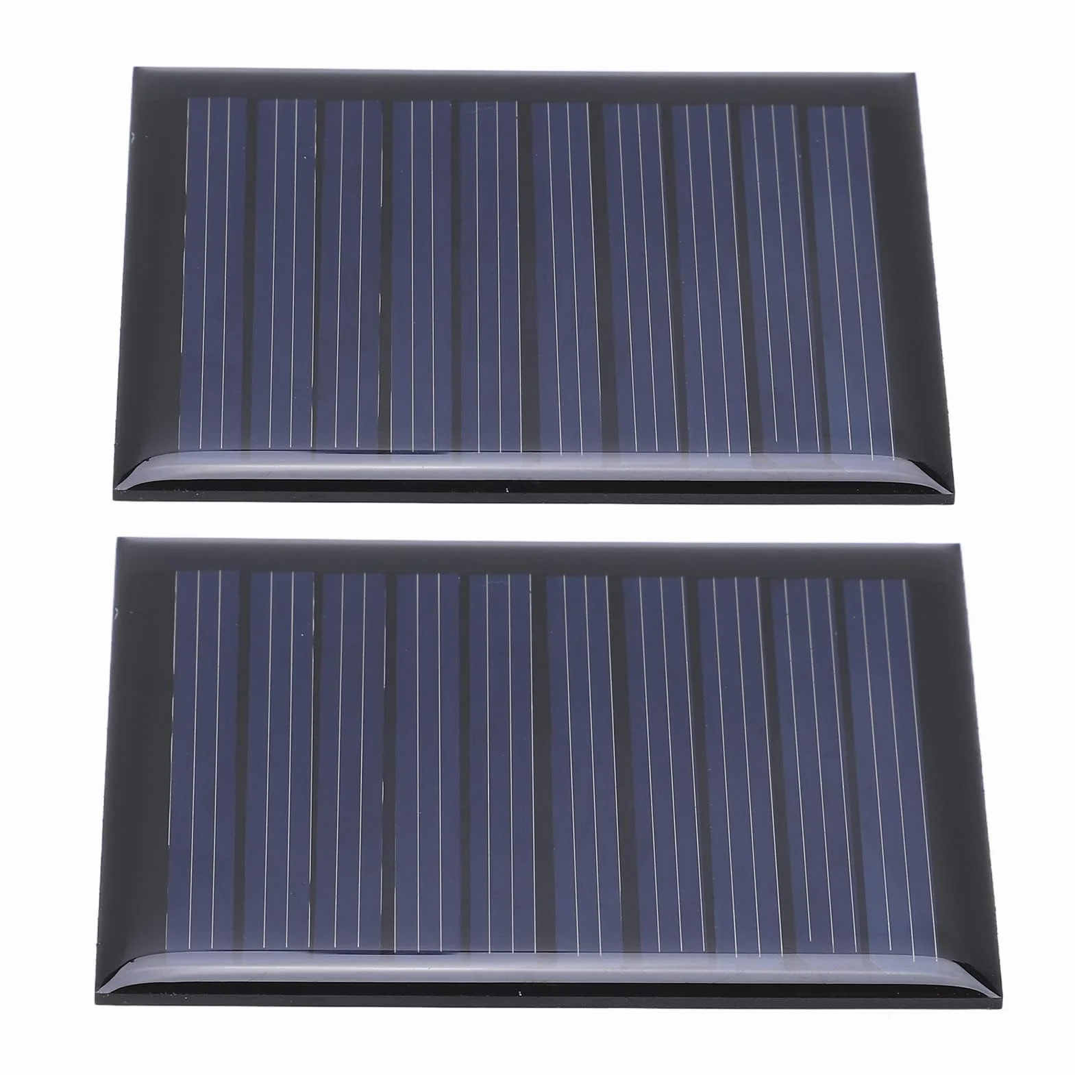 Pannello Solare Mini, 5V 50mA 60x40mm Monocristallino Compatto, Modulo Energia Solare per Dispositivi Esterni IoT Robot Elettronica Portatile
