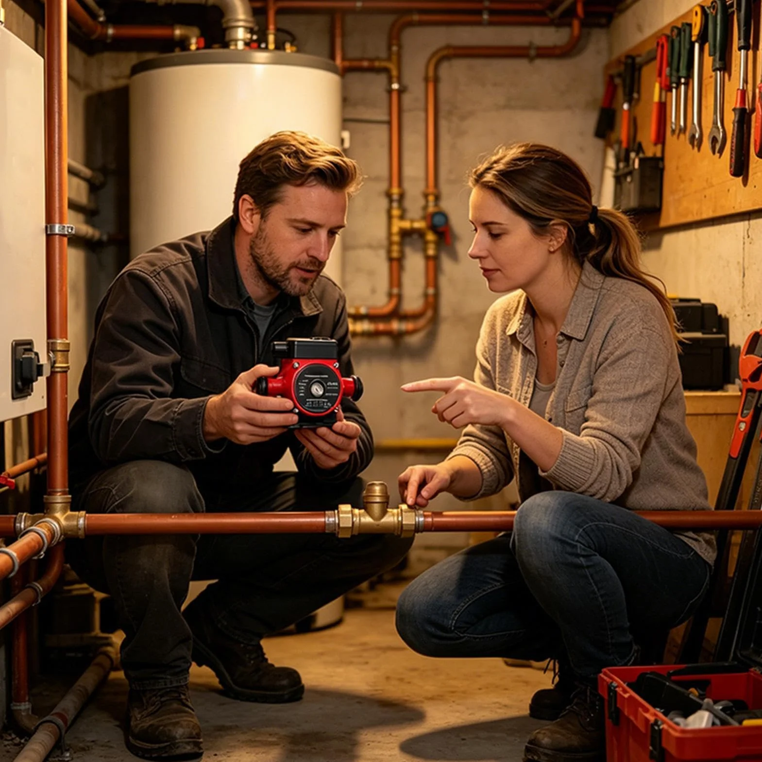 Pompa Di Ricircolo Acqua Calda Strumento Resistente Alle Alte Temperature E | Pompa Di Ricircolo Acqua Calda Sanitaria Per Proprietari Professionisti Caldaie Riscaldamento A P