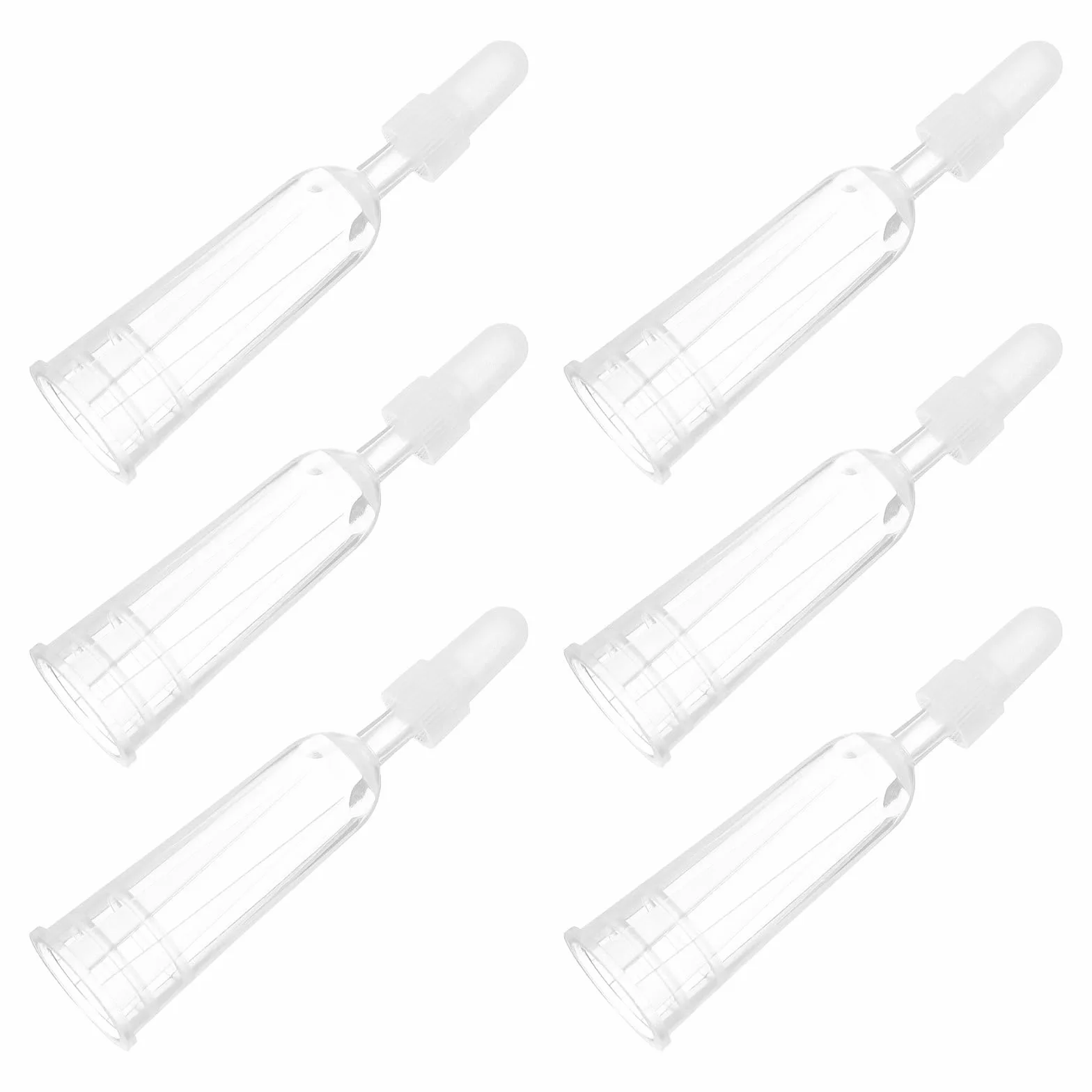 Cappucci Applicatori per Fiale 2ml TPE 6 Pezzi