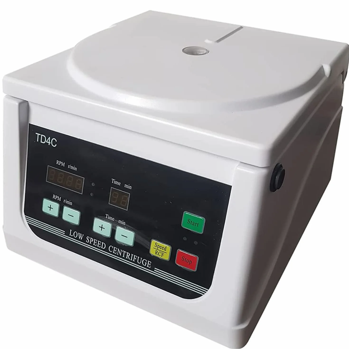 Centrifuga da Laboratorio,Centrifuga PRP con display digitale,Macchina Centrifuga Plasma,Banco Tempo e Velocità Regolabili, Promemoria per Gli Allarmi,Mainengine+-4 * 50mL