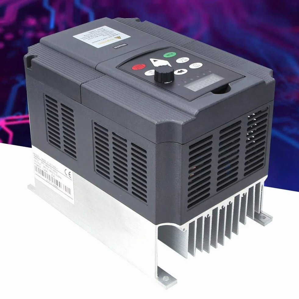 9000-3T-01100G Driver a frequenza variabile, 11KW 380 V AC VFD Inverter, mini inverter trifase universale con controller integrato PID