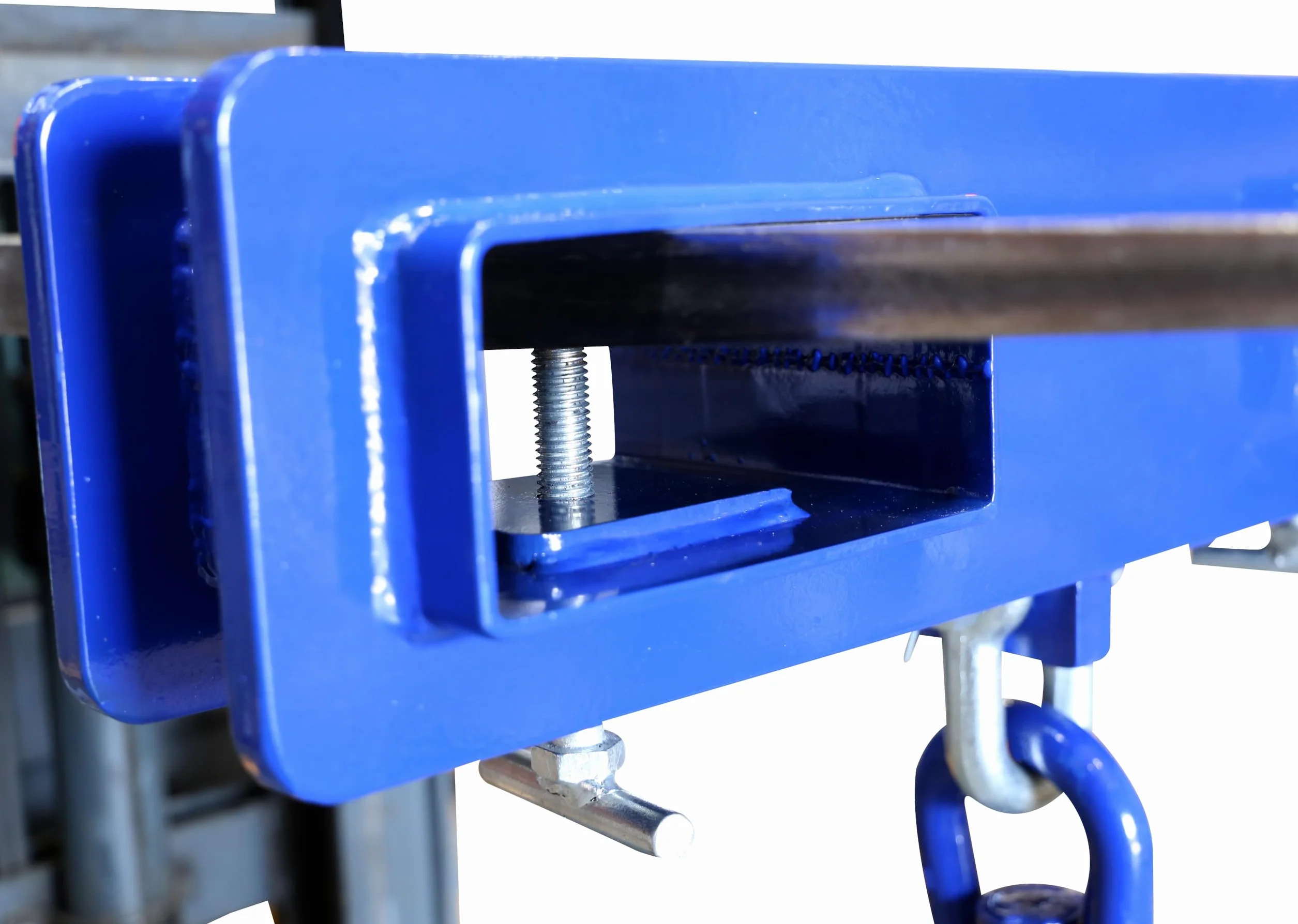 Gancio di carico per carrello elevatore a forca | capacità di carico 2500 kg / 1t | Dimensioni (LxWxH): 445x120x130