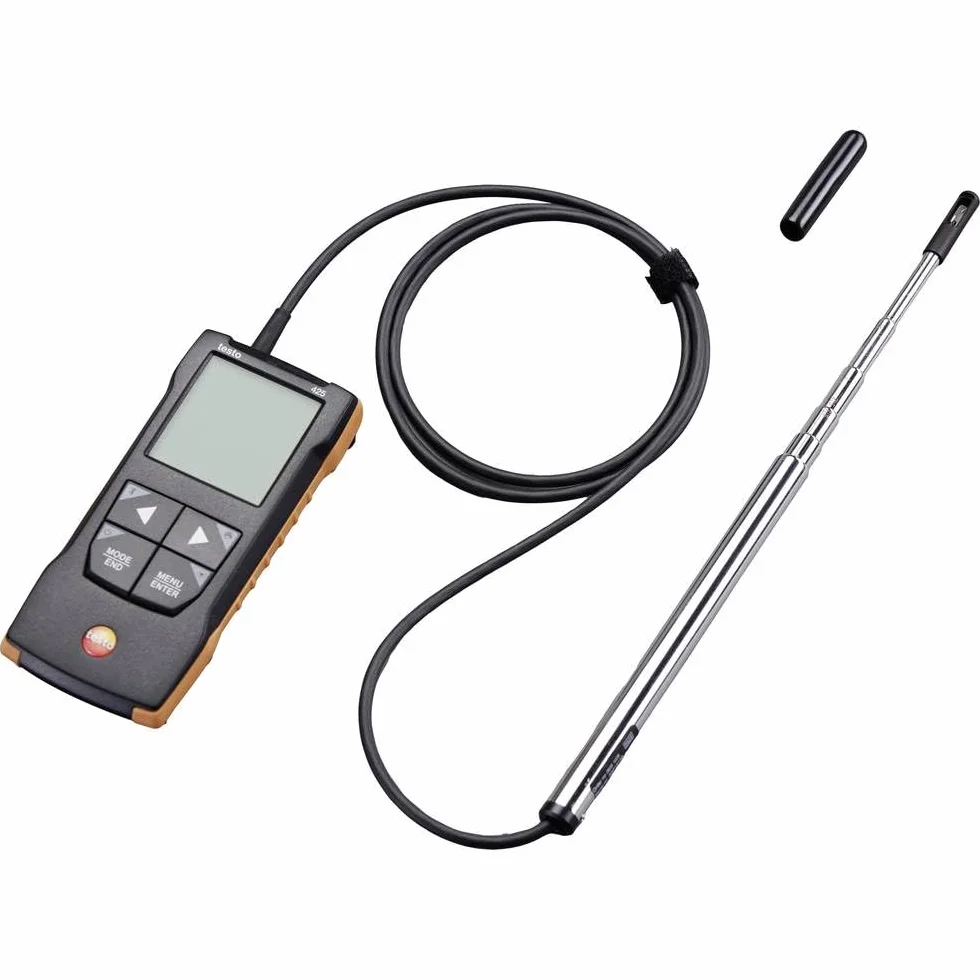 Testo Anemometro 425 con sonda telescopica