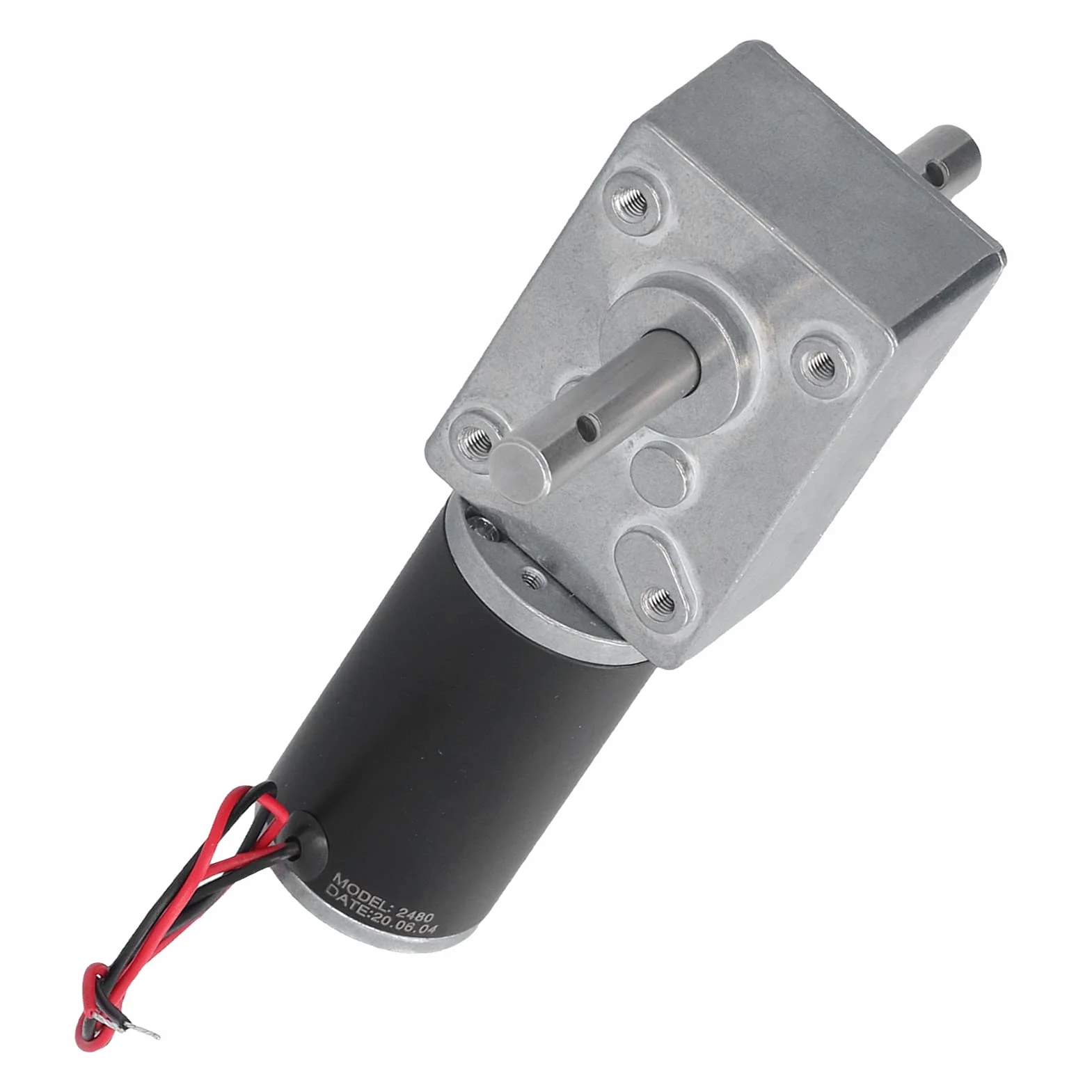 Motoriduttore in Acciaio Inossidabile DC12V 12RPM 8mm Albero di Uscita