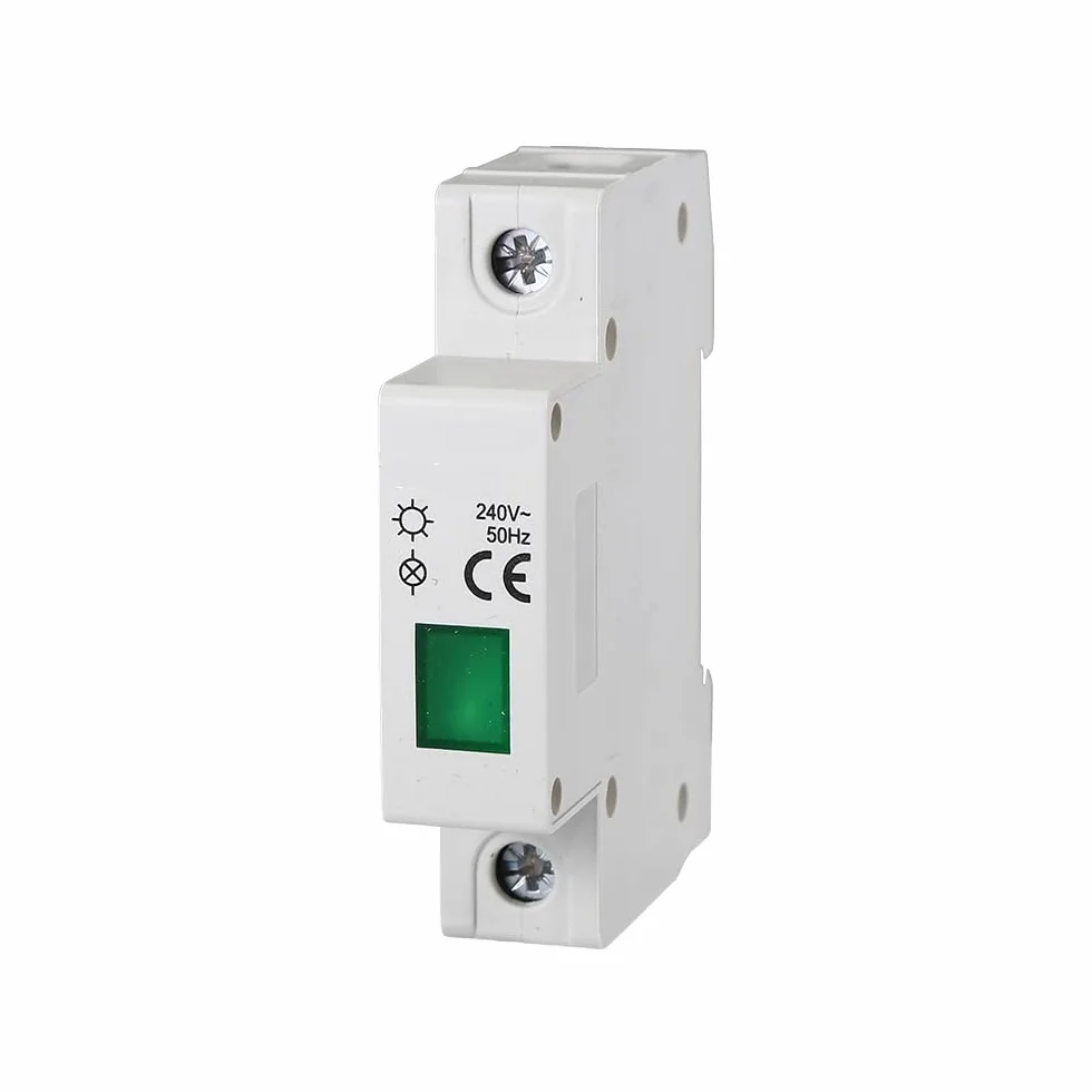 Indicatore Luminoso Modulare Verde gloca