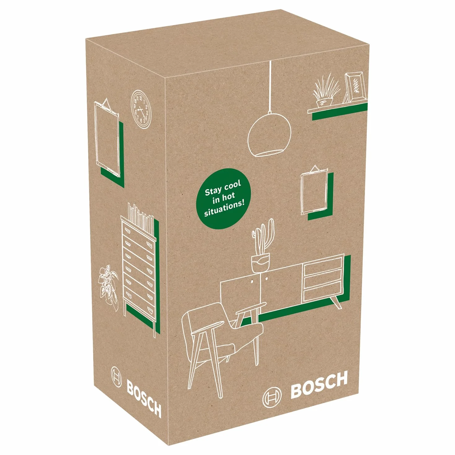 Bosch UniversalTemp termometro a infrarossi -30 °C...+500 °C 3 gruppi di materiali predefiniti