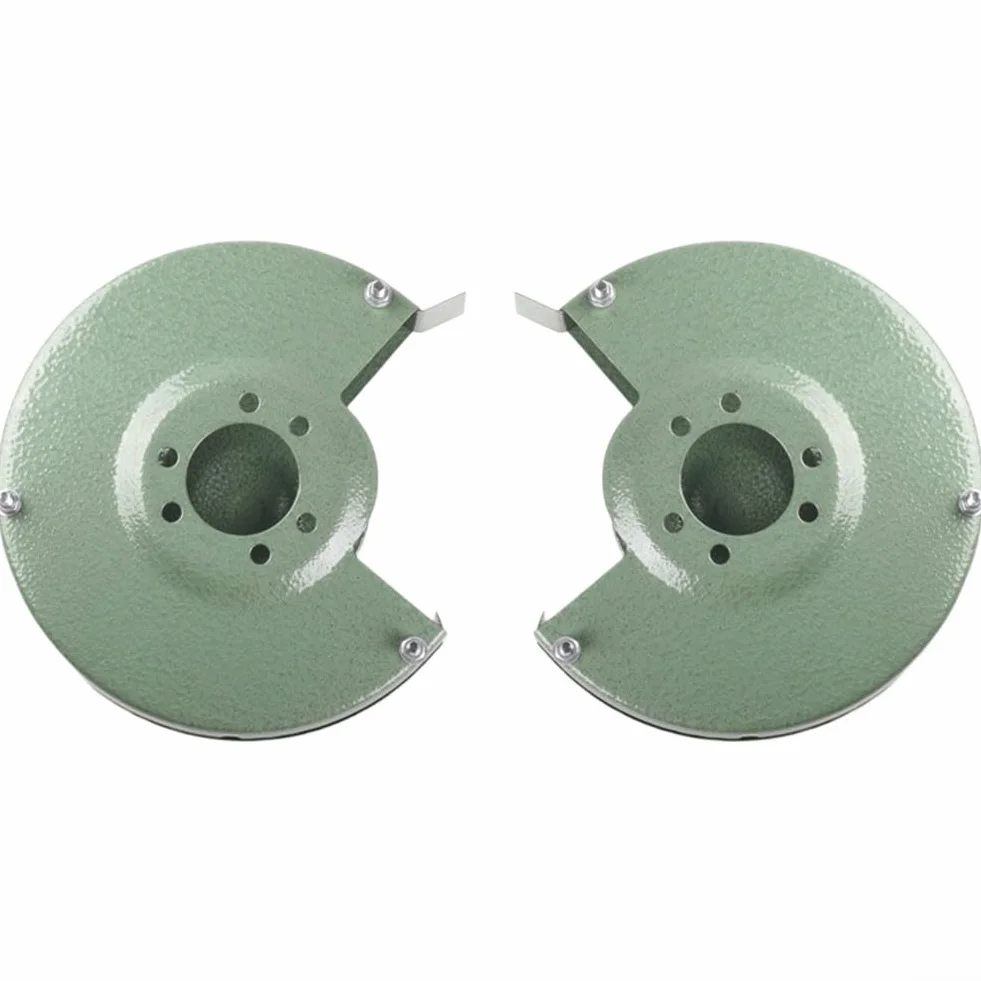 Copertura protettiva per smerigliatrice da banco 15,2 cm, rettificatrice tipo 150, protezione sicurezza, ferro, verde