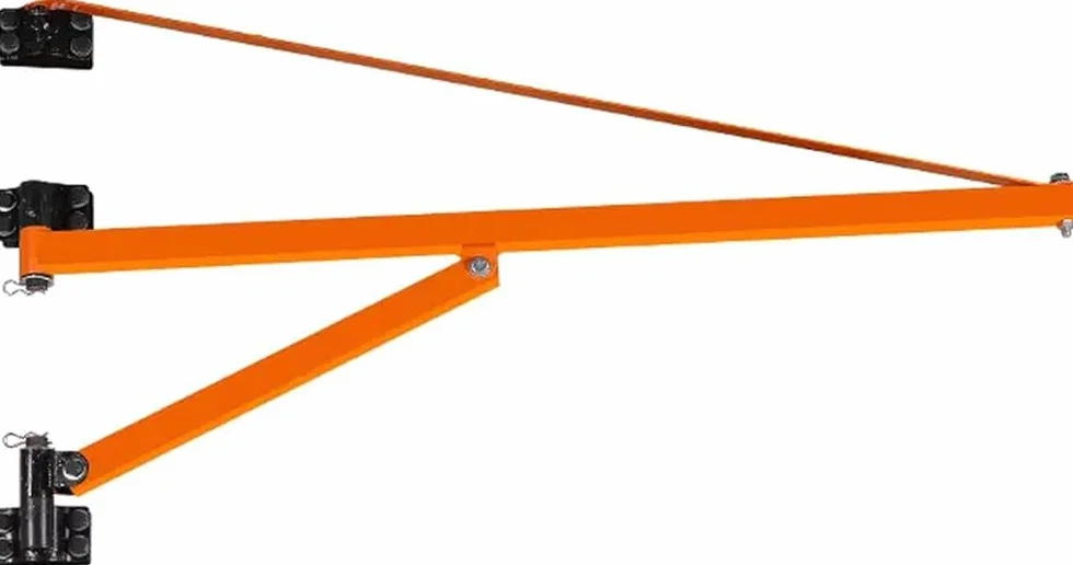 Supporto per paranco Girevole Supporto per Gru a Parete Supporto per Sollevamento per Decorazioni domestiche ad Alto carico da 200 kg of(Size:a)