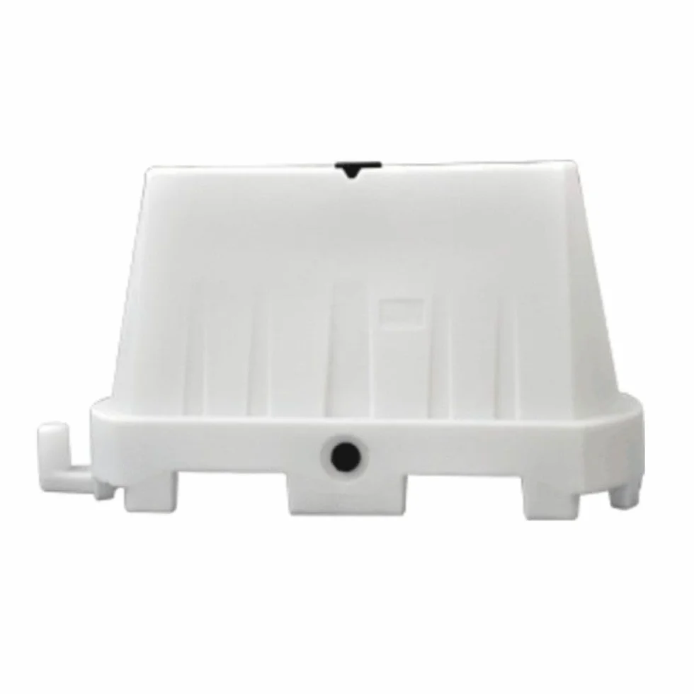 Barriera in plastica tipo New Jersey Plastica Impilabile, Polietilene Resistente colore Rosso