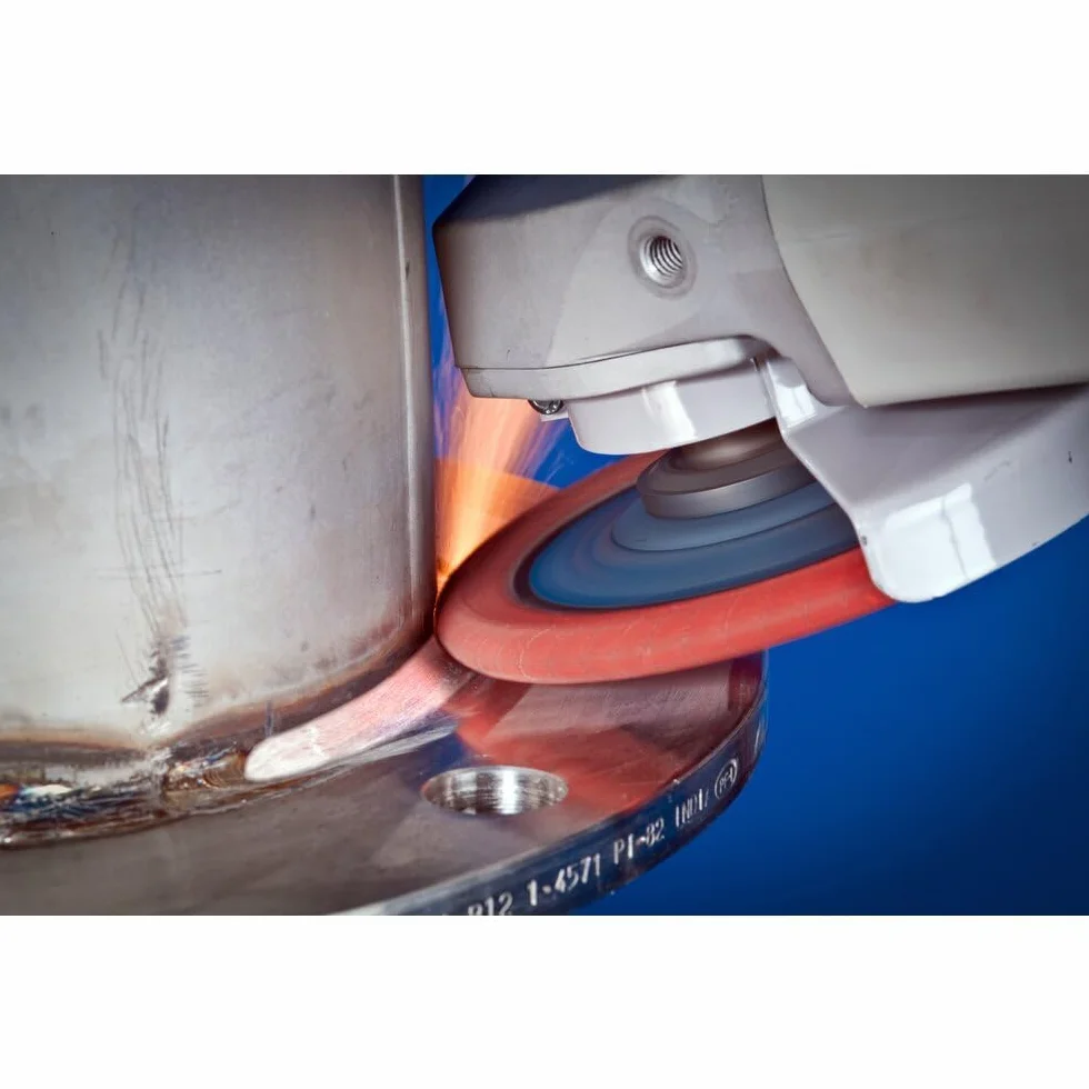 Pferd, 67258, Polifan Pfr curva radiale tipo disco lamellare, ossido di ceramica, diametro 4 – 1/5,1 cm, 5/8 – 11 thread, 13300 rpm, 60 Grit