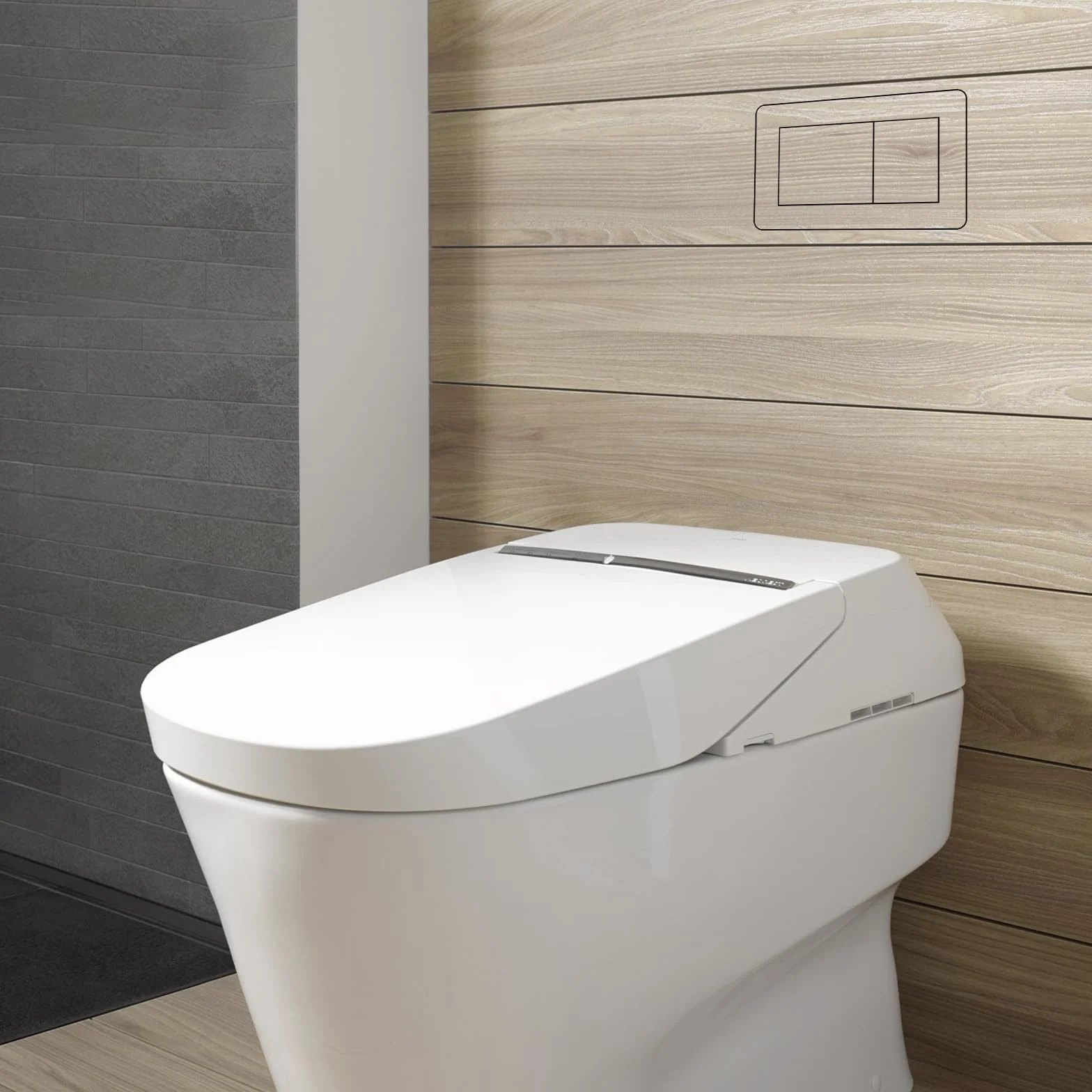 Placca di comando WC Geberit Sigma 20/30/50, nascosta rivestibile, installazione a filo