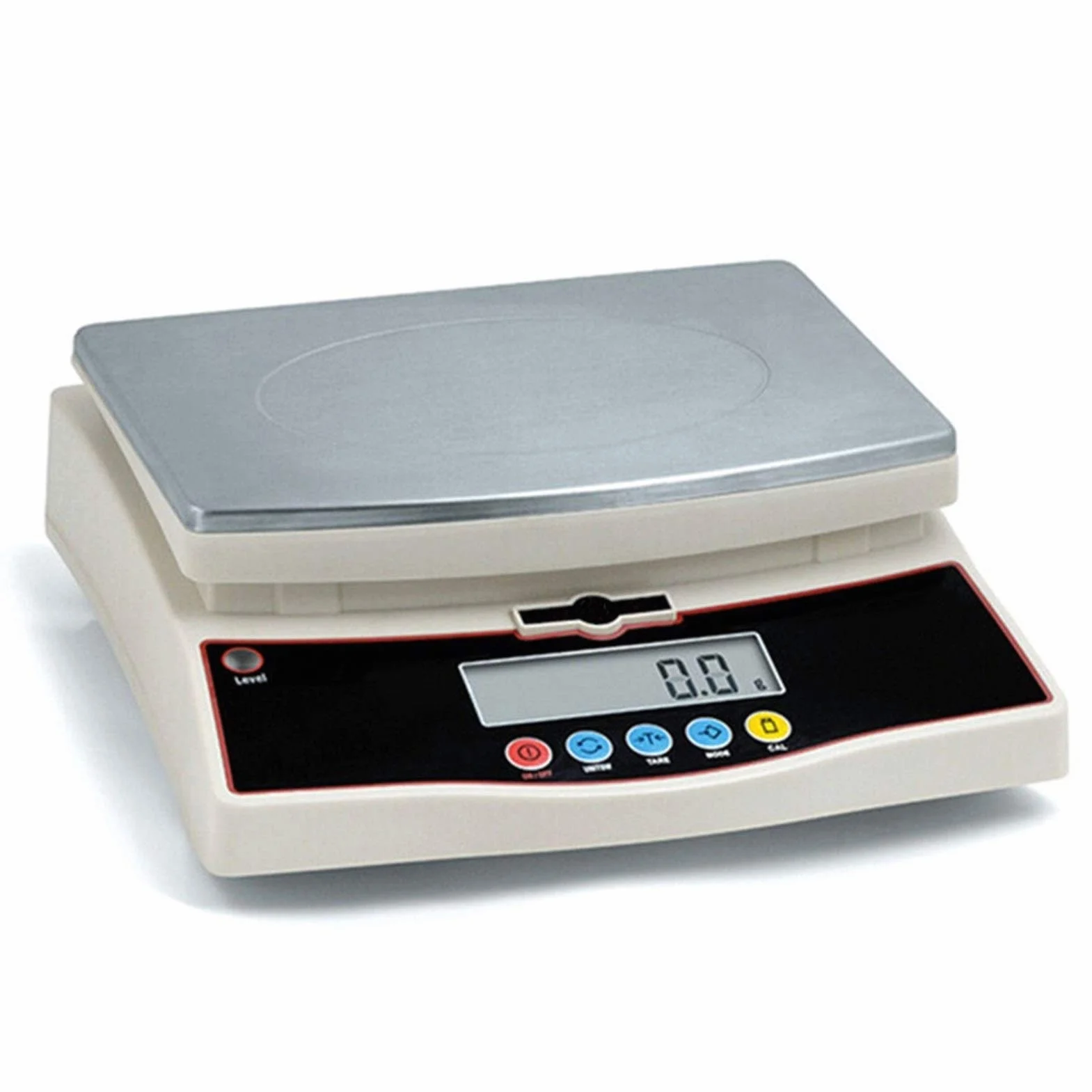 Bilancia Elettronica Precisa 50 kg/0,1 G Bilancia Digitale per Pesatura Postale, Industriale, Commerciale, da Negozio,White-10kg/1g