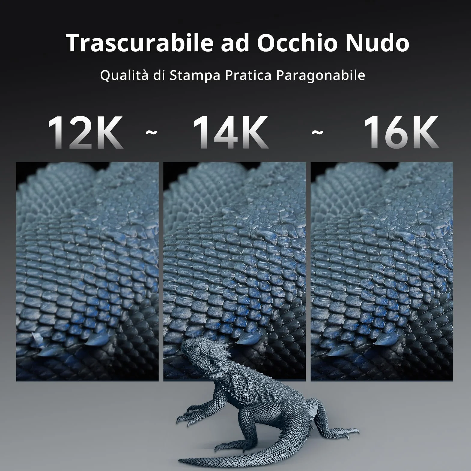 ANYCUBIC Photon Mono M7 Pro Resina 3D Stampante, Velocità Elevata di 170 mm/h con Alta Precisione 14K, Sistema di Stampa Assistito da Intelligenza Artificiale(223 x 126 x 230 mm)