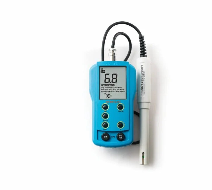 HI9812-5 - - Misuratore di temperatura portatile pH/EC/TDS/da Hanna Instruments