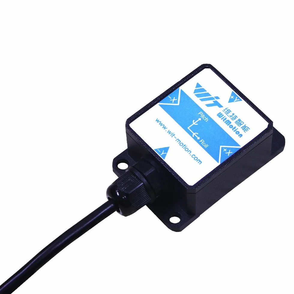 SINVT-TTL Interruttore a levetta con uscita di tensione : analogico biassiale altamente stabile (0-5 V, precisione 0,05°), inclinometro di sicurezza, sensore di inclinazione antivibrazione (IP67)