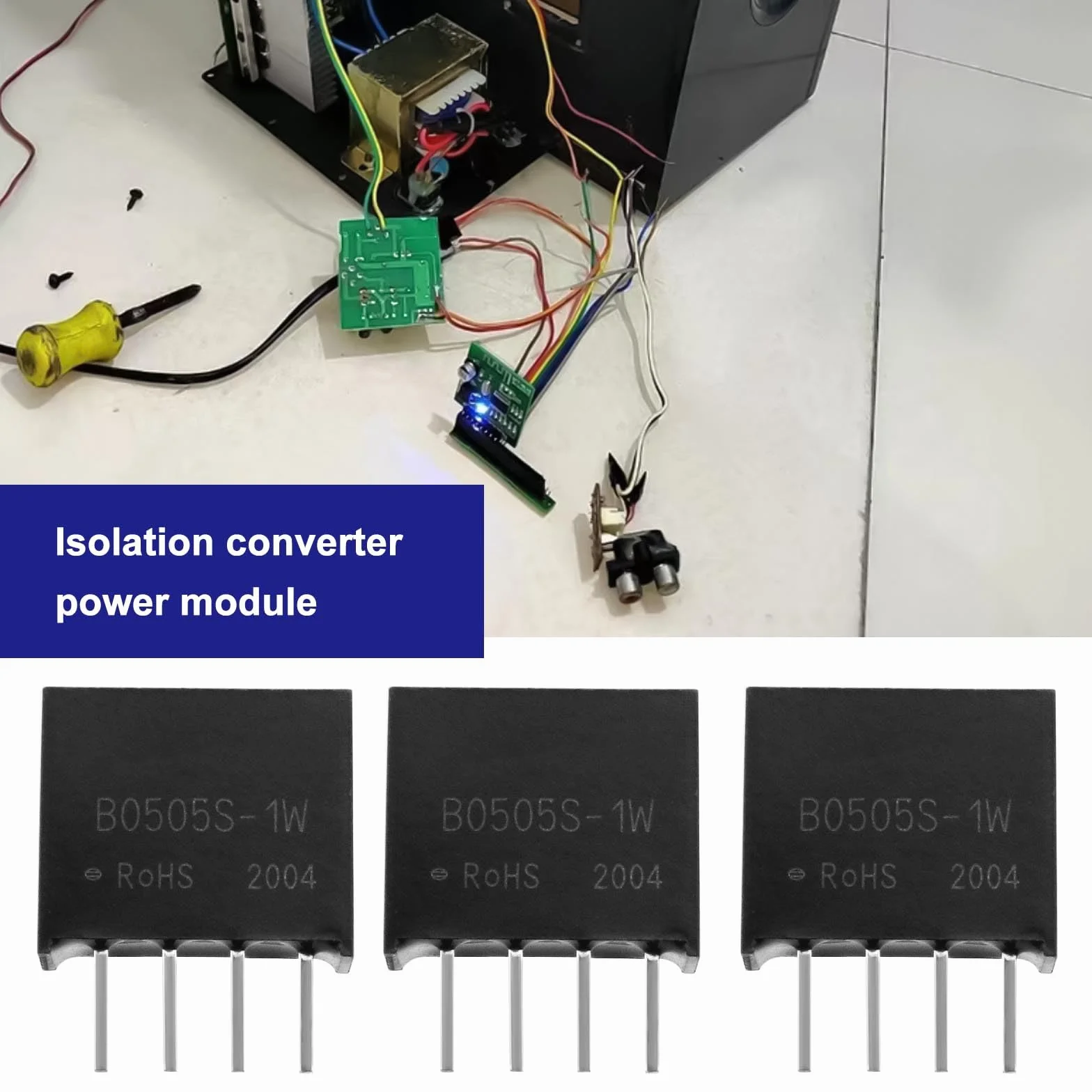 B0505S-1W DC-DC 5V Trasformatore di Isolamento Modulo Alimentazione 1W 4 Pezzi