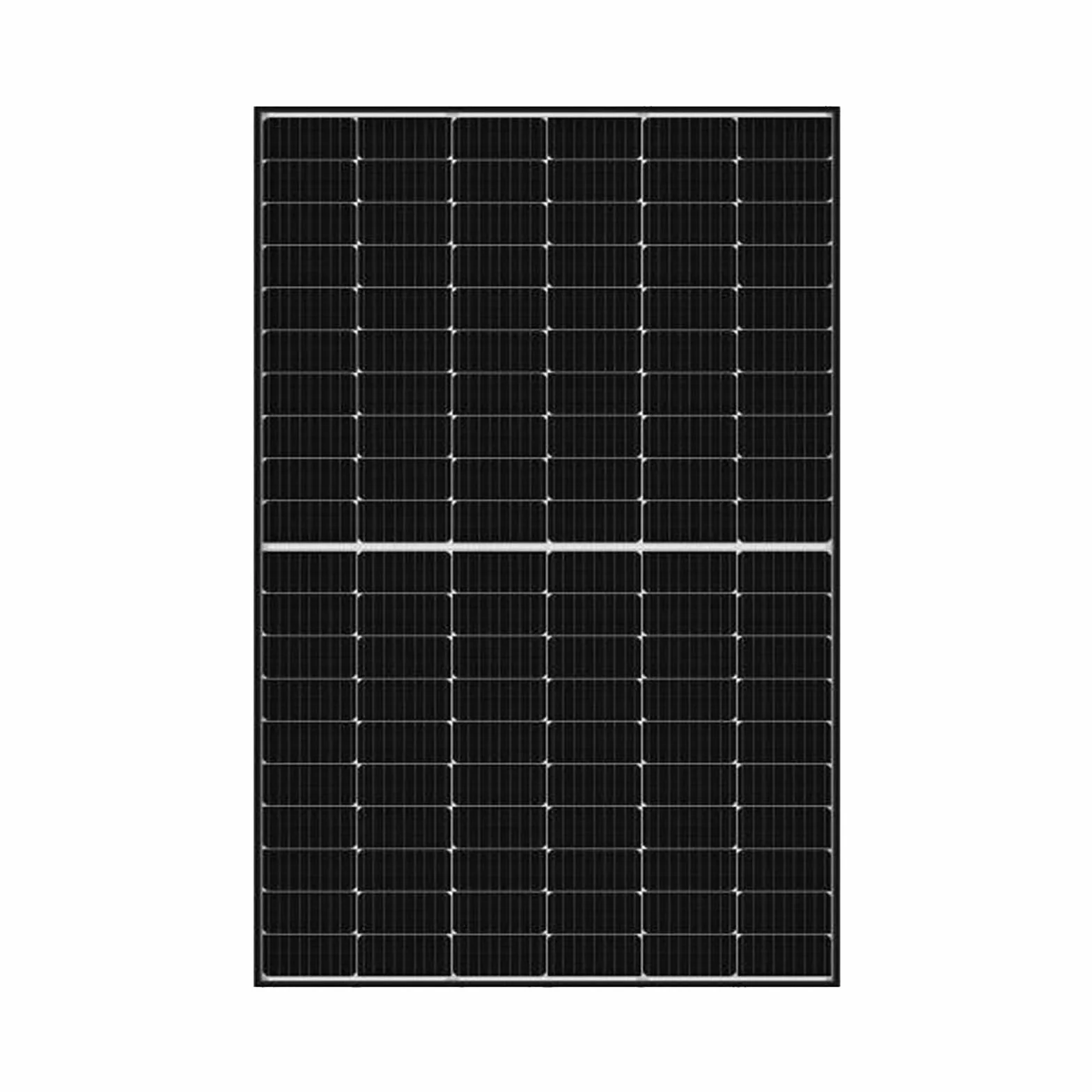 JA Solar® Pannello solare bifasico monocristallino, 440 W, Black Edition, ideale per camper, casette da giardino, barche (Mono 440 W, 36 V, per sistemi PV da 24 V)