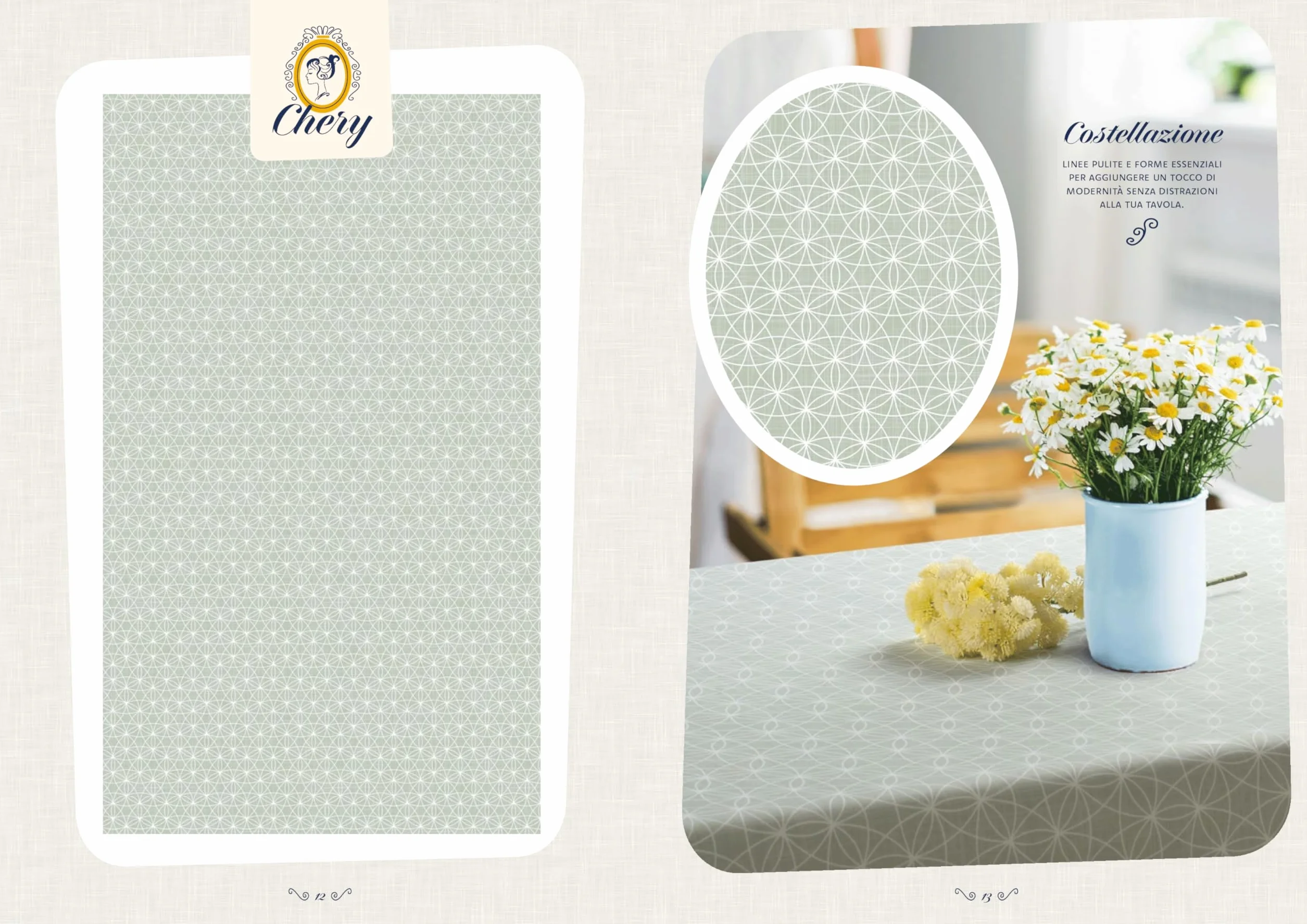 Copritavolo Gommato Antiscivolo in PVC Tovaglia Proteggi Tavolo Costellazione 140x230
