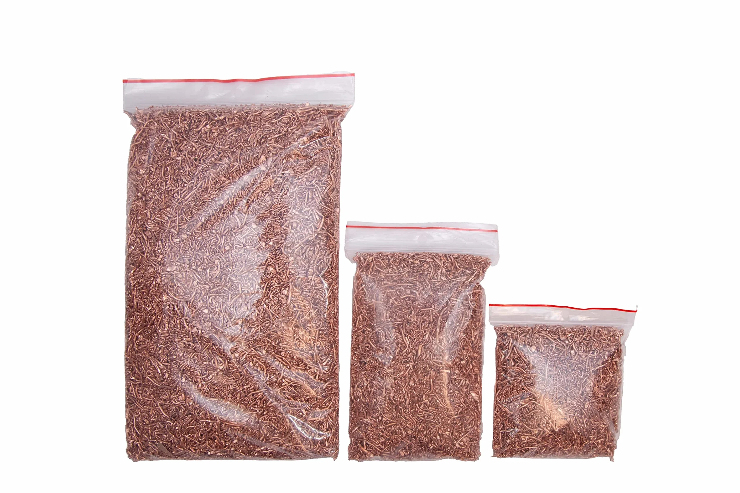 Granulato di rame 99,9% puro rame Cu Element 29 purezza riciclato 5000 g (5 kg)