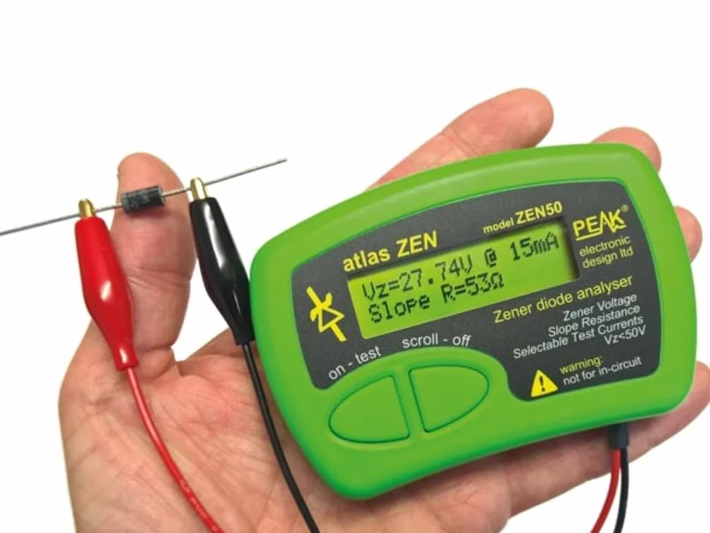 velleman Atlas Zen - ANALIZZATORE DIODI ZENER (0-50 V)