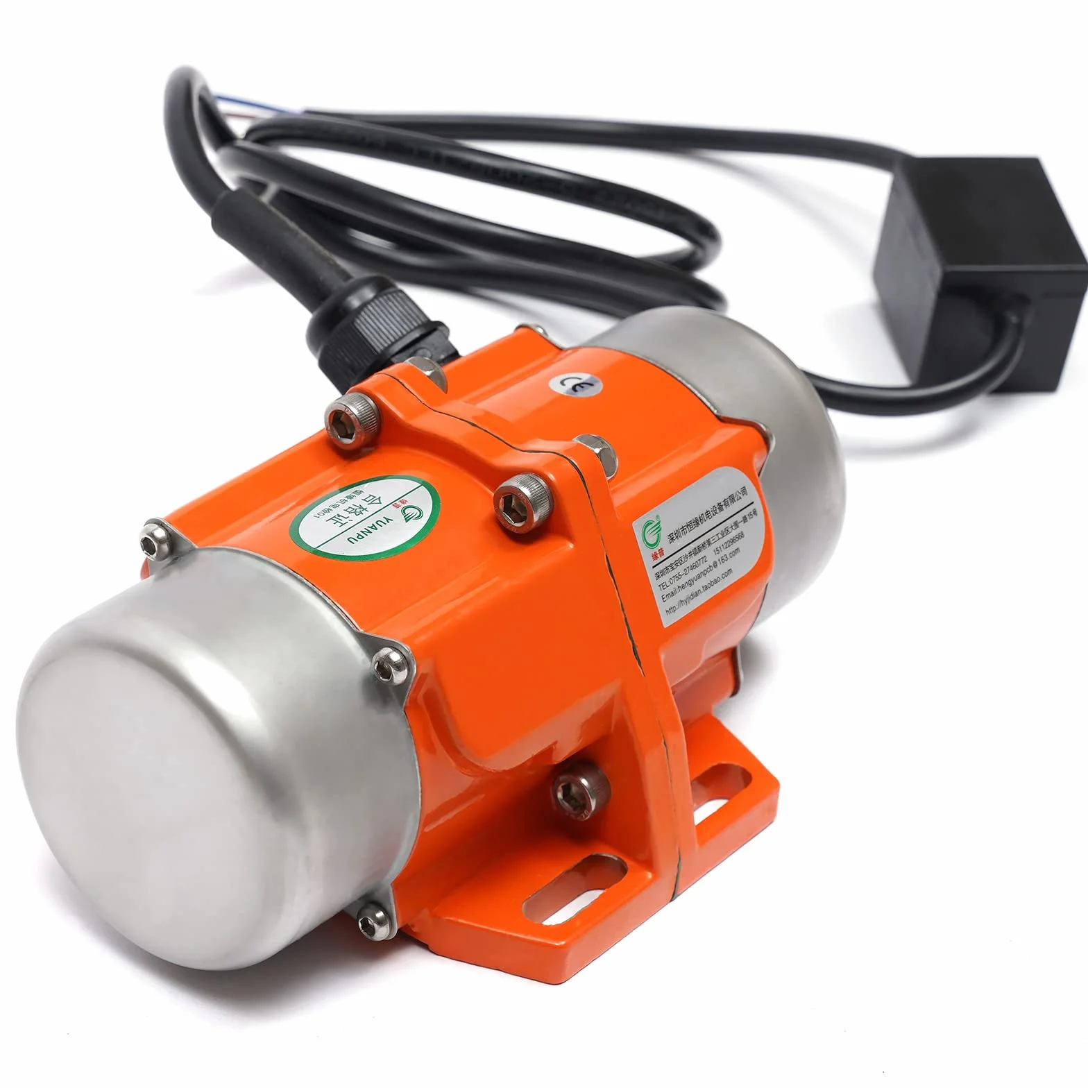 Vibratore a vibrazione a 1/3 fasi asincrona per dispositivi meccanici 3000 giri/min, 220 V (100 W)