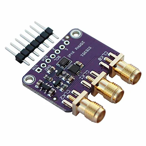 Lanko Si5351A 25 MHz Generatore di tempi Breakout Board 8 kHz fino a 160 MHz per D9I2