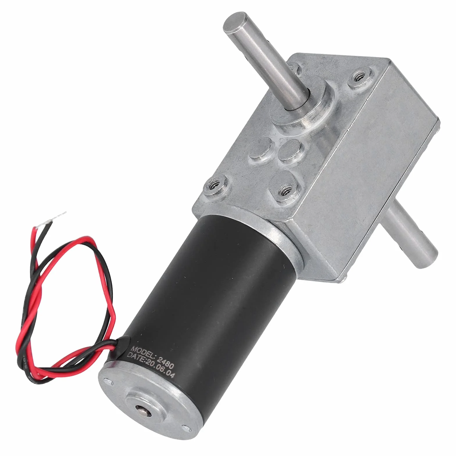 Motoriduttore in Acciaio Inossidabile DC12V 12RPM 8mm Albero di Uscita