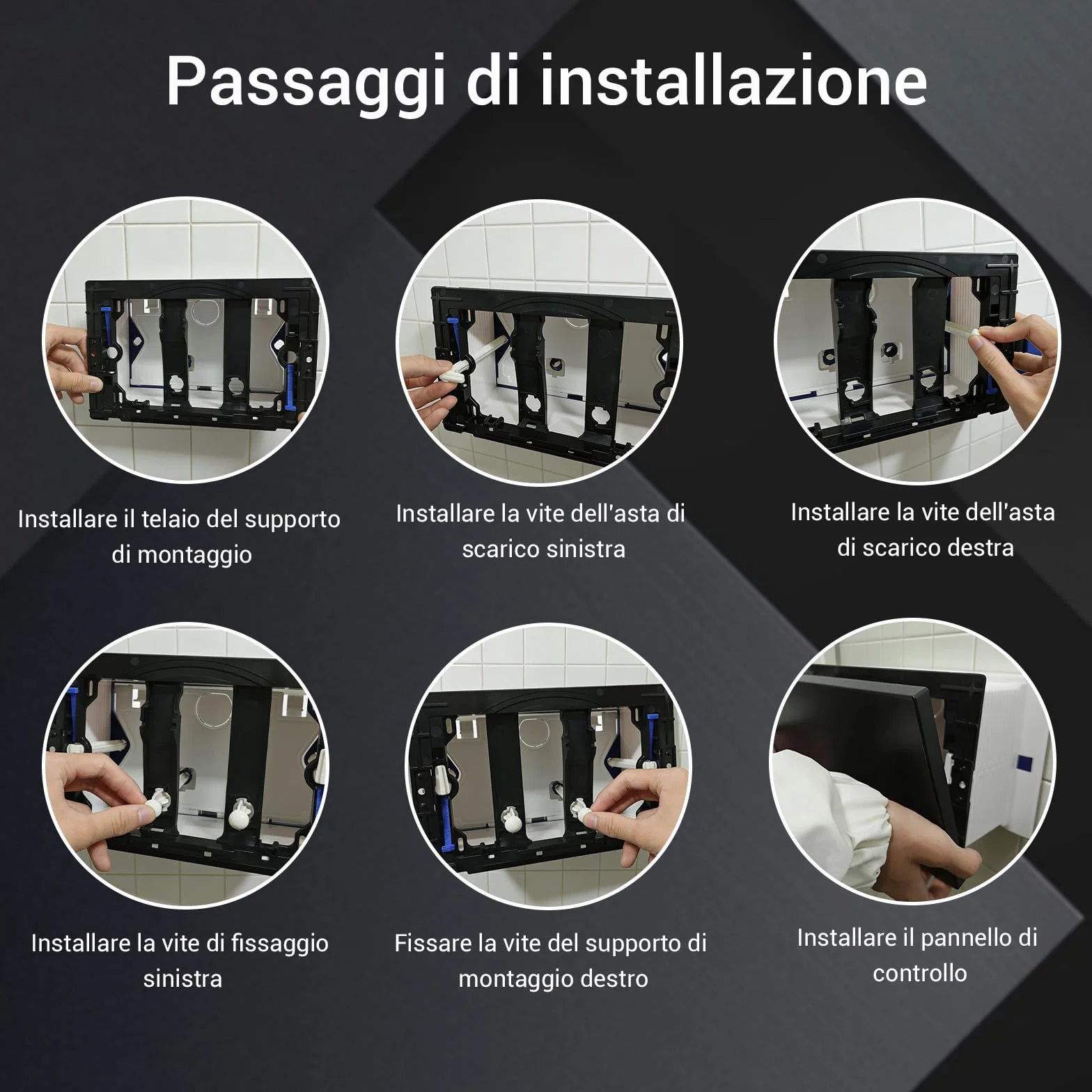 Geberit Sigma 01 placca di comando per WC sospeso, doppio scarico, cromato