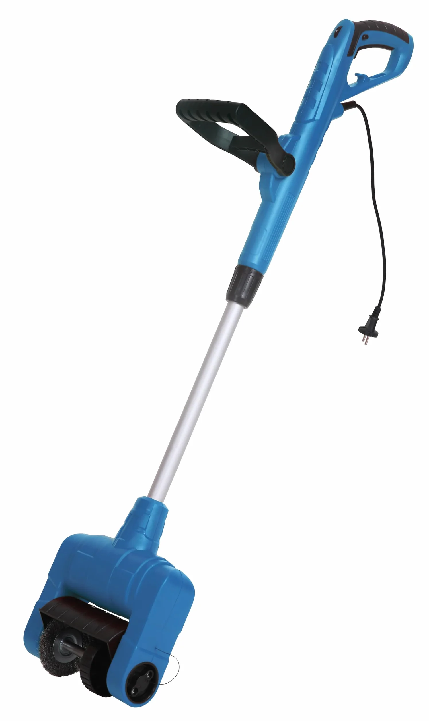 CFH Spazzola multifunzione EMB 684 – Spazzola per fughe elettrica 230 V 500 W 750-1.300 giri/min, rimozione delle erbacce per fughe e superfici, cambio della spazzola senza attrezzi, manico