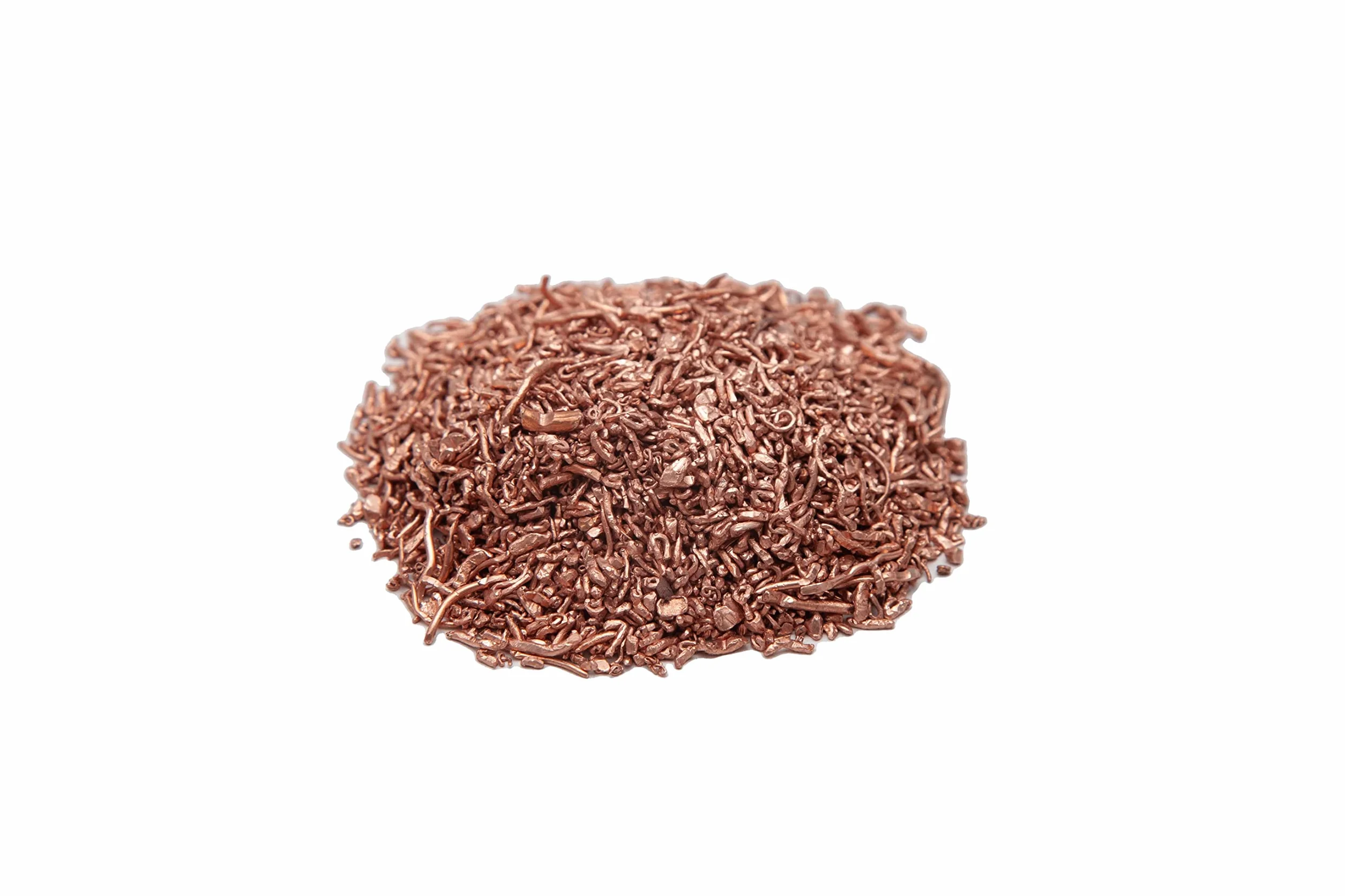 Granulato di rame 99,9% puro rame Cu Element 29 purezza riciclato 5000 g (5 kg)