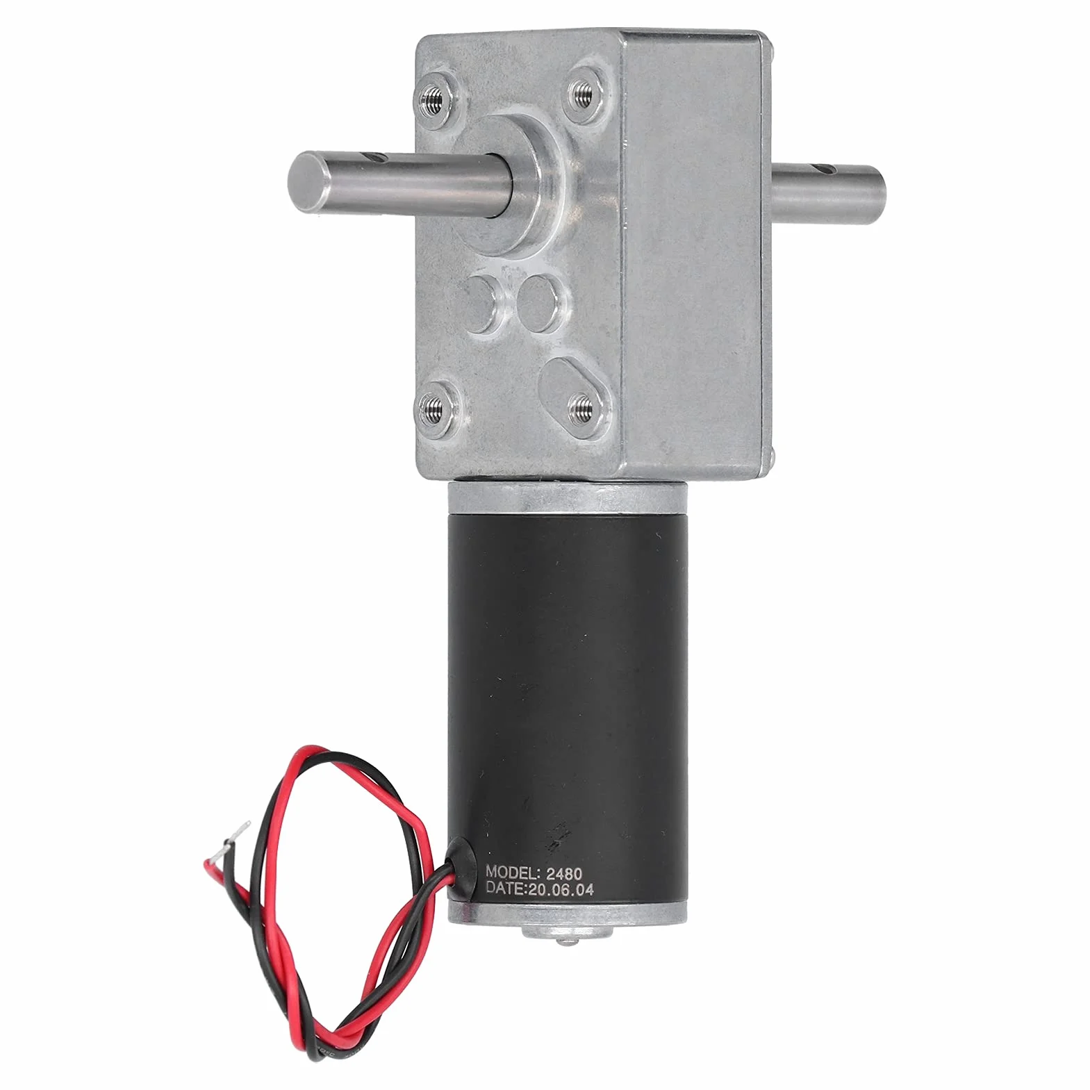 Motoriduttore in Acciaio Inossidabile DC12V 12RPM 8mm Albero di Uscita