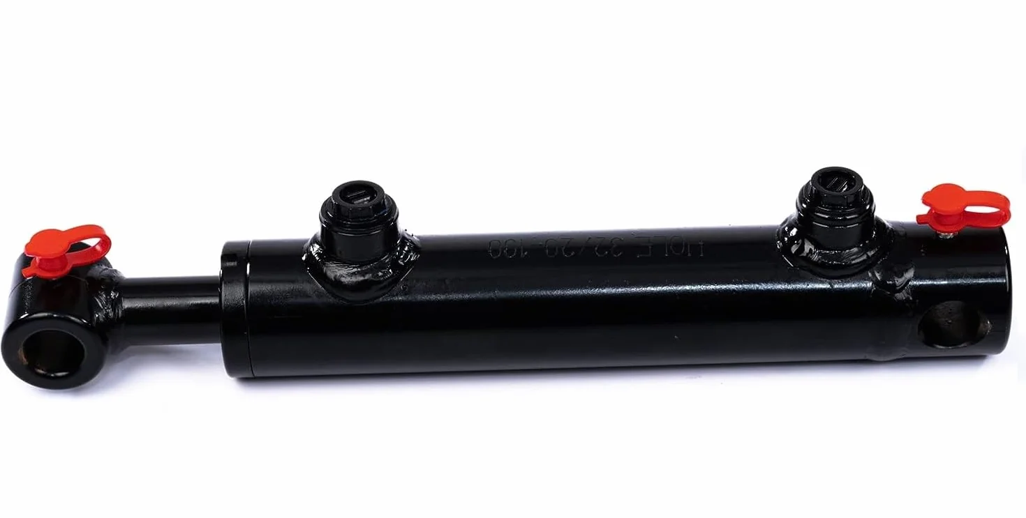 Cilindro idraulico a doppia azione con foro trasversale (60/30, 600 mm)