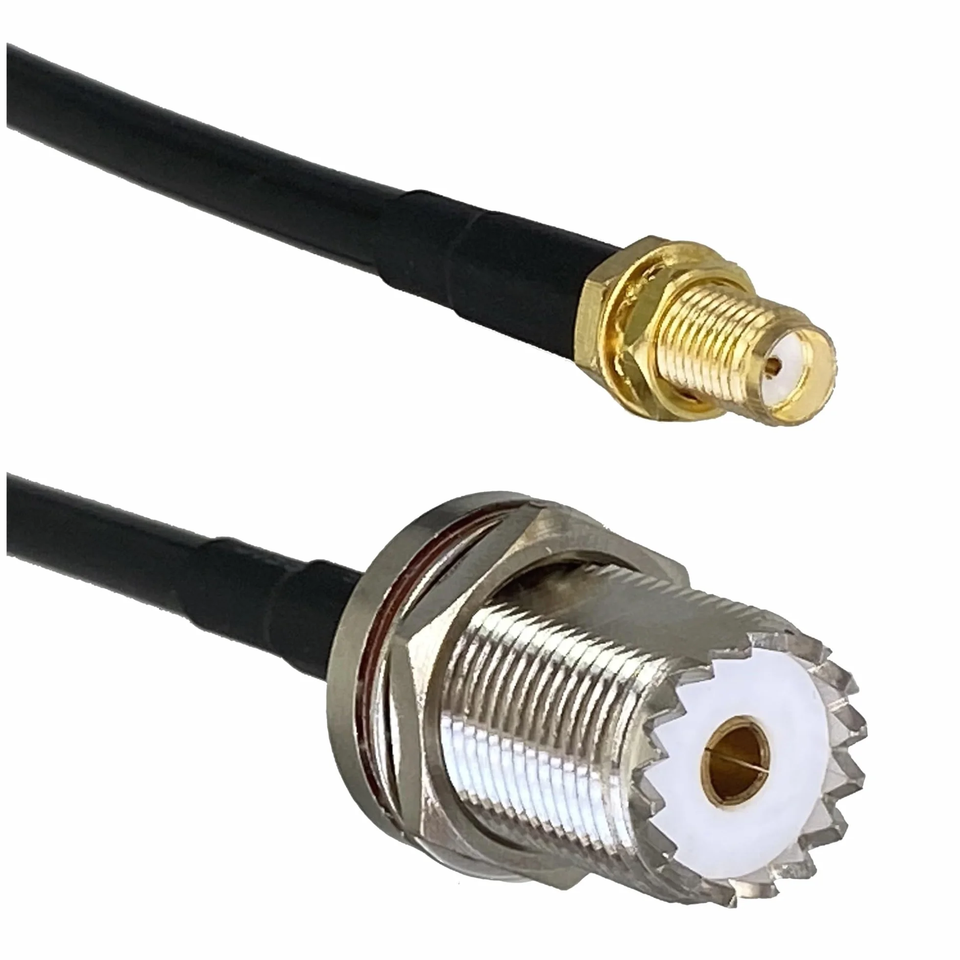Cavo Jumper RF Dritto E Ad Angolo Retto Da RG58 UHF PL259 SO239 A Spina Maschio/N BNC SMA Jack Femmina, 6 Pollici ~ 10 M(SO239 Fnut to SMA F,10M)