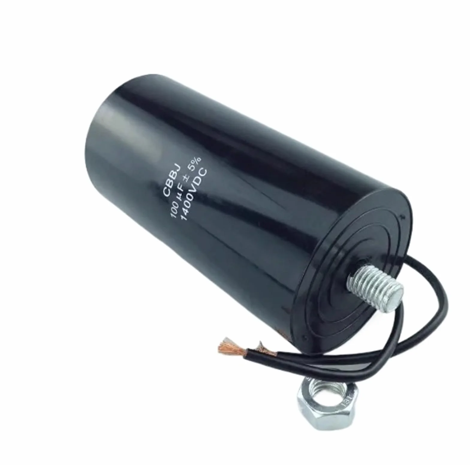 1pcs 100μF 1400V Laser pulse beauty mask capacitor rotondo metallo, plastica