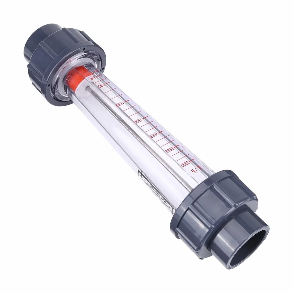LZS-25 Misuratore di portata a tubo 300-3000L/H Acqua Rotametro per liquido strumento chimico