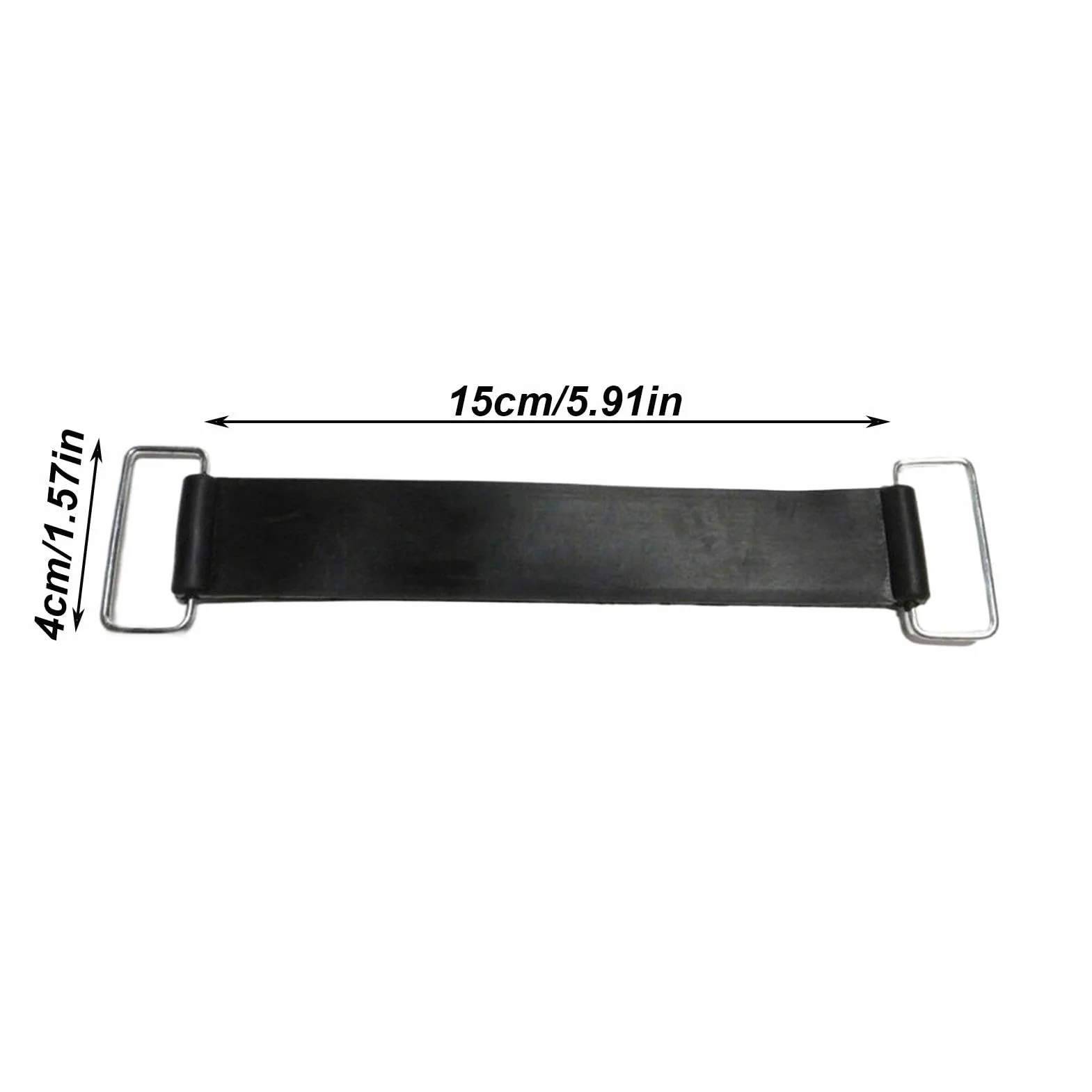 Cinghia di fissaggio per batteria moto, cinturino in gomma resistente, supporto batteria elastico