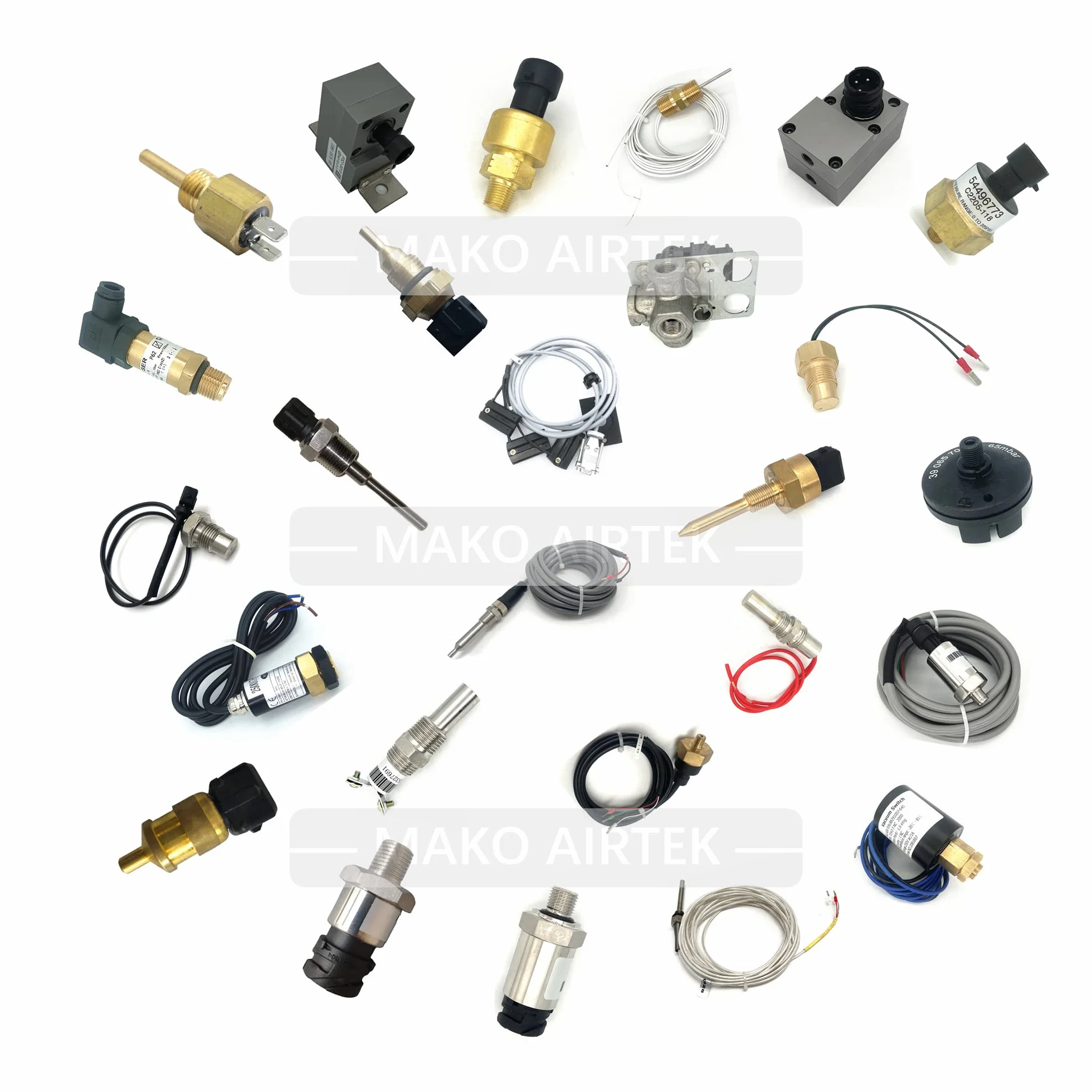 Kit filtri compatibili con Atlas Copco (6221372850 6211472550 6211473950)