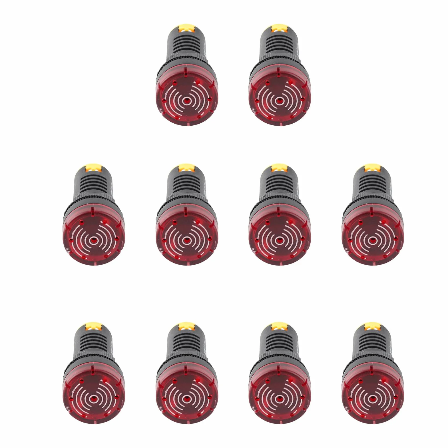 BERM AD16-22SM LED Buzzer 22mm Indicatore luminoso rosso lampeggiante AC/DC24V