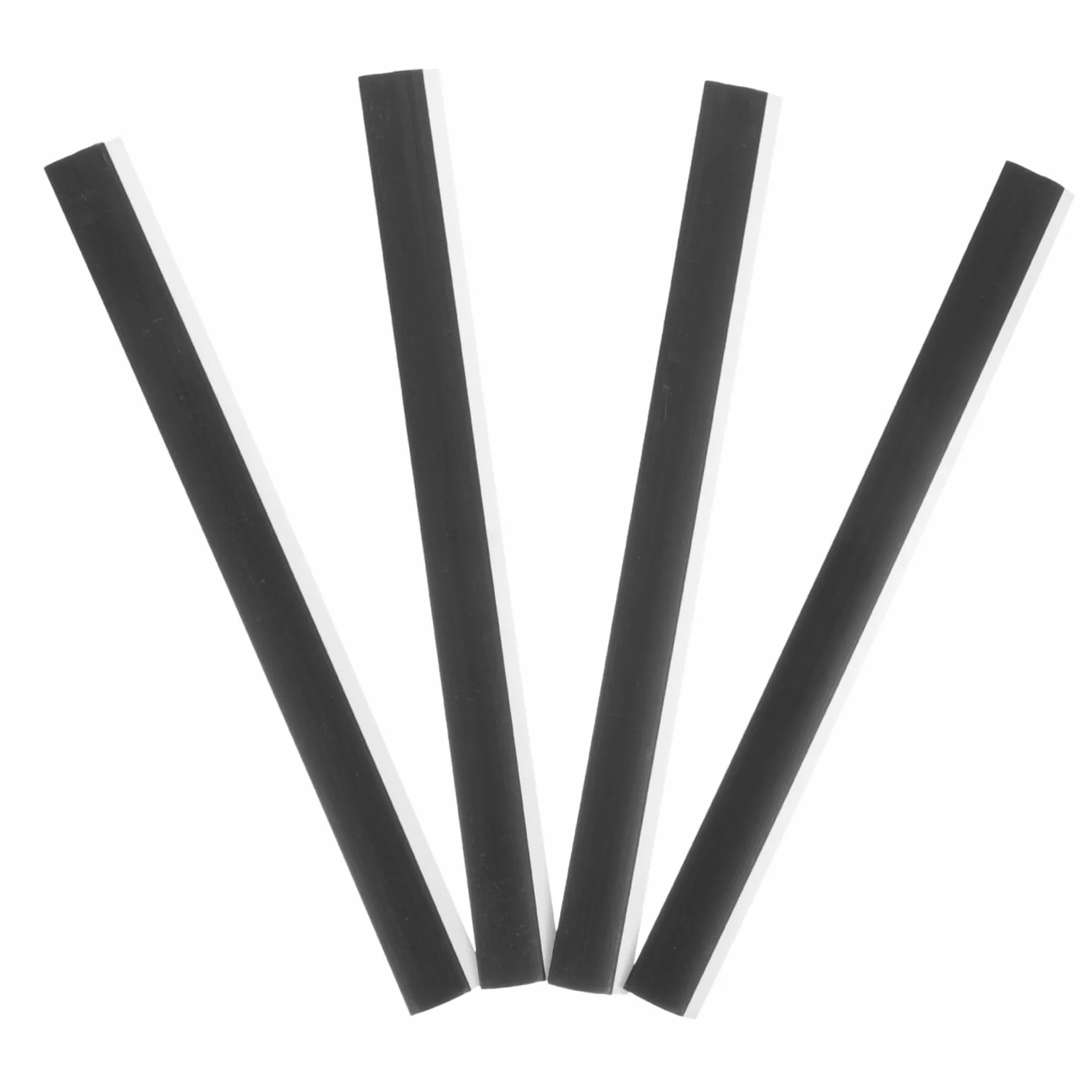 ORFOFE Labbro in gomma di ricambio per paletta 26 cm Strisce di gomma accessori di ricambio per paletta della spazzatura e scopa labbro intercambiabile per pulizia domestica