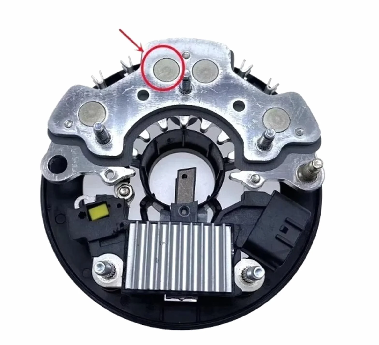 Raddrizzatore a Ponte 1pc adatto per Nissan Tiida x-trail Teana generatore di energia eolica regolatore raddrizzatore a diodi montaggio a ponte(2PIN C)