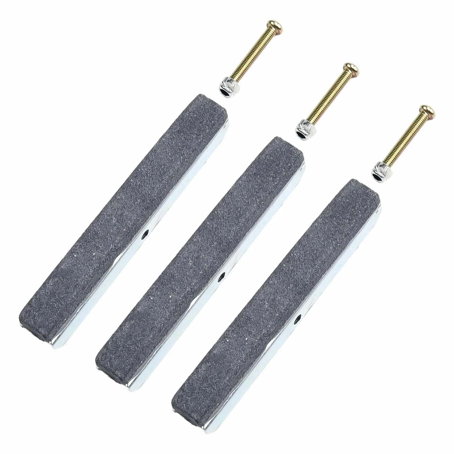 Pietre di ricambio per cilindro del motore, strumento regolabile per smerigliatrice a pistoni del freno, parti di ricambio per smerigliatrice a tre ganasce (7,6 cm)