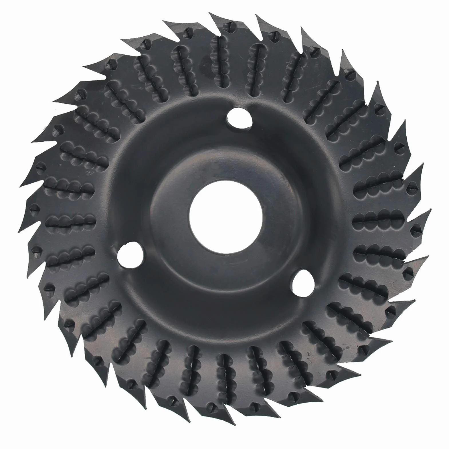 Disco per Intaglio del Legno, 1 Pezzo Dischi Lamellari 28 Denti 4 1/2 per Smerigliatrice Angolare Accessori per Smerigliatrice Angolare con Mola per Legno 28 Denti per