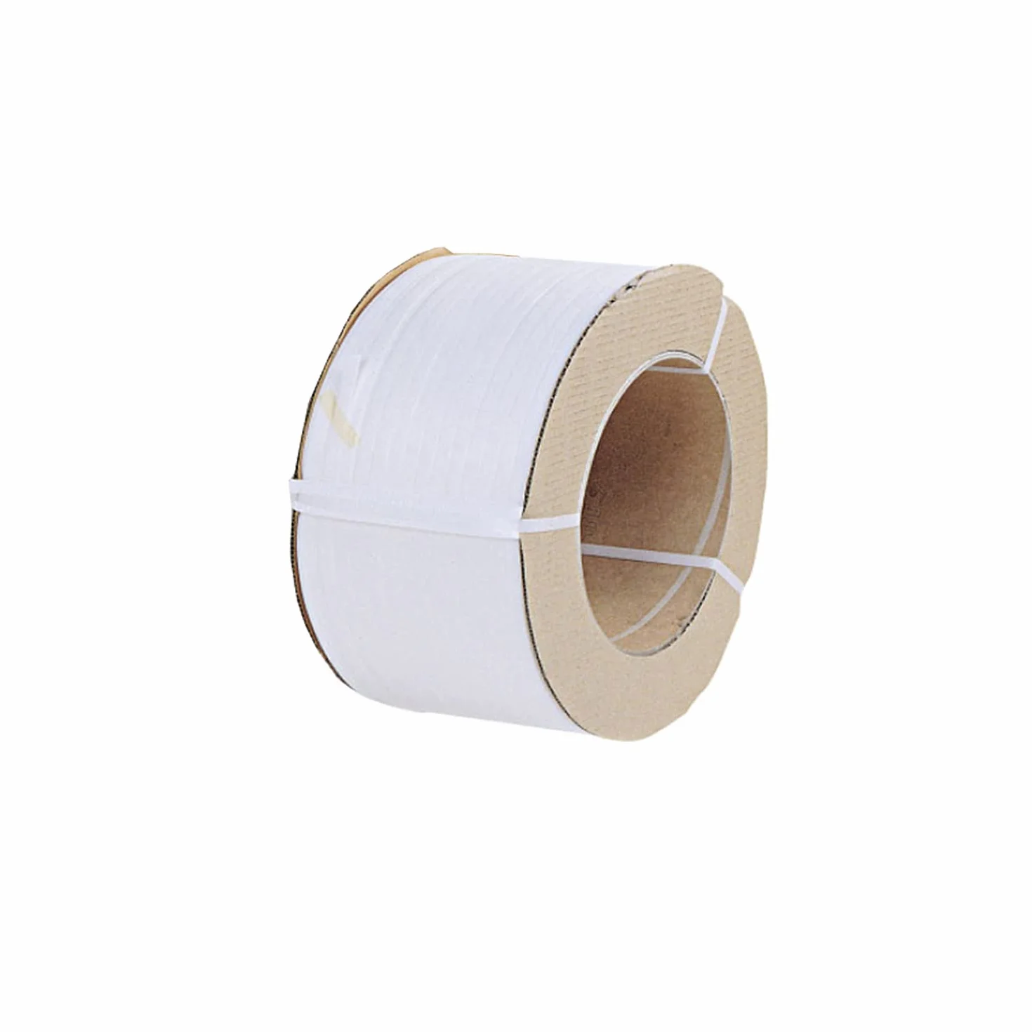 Propac Z-RA12E Reggia in Plastica PPL Macchinabile Colore Bianco, 12 mm x 2500 metri, Carico Rottura 151 kg