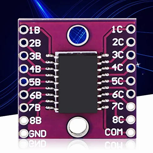 Modulo Darlington ULN2803A 2PCS Tubo Darlington 500mA Driver per Relè Martello Lampade Linee Amplificatore Corrente Alta Potenza Interfaccia Controllo per