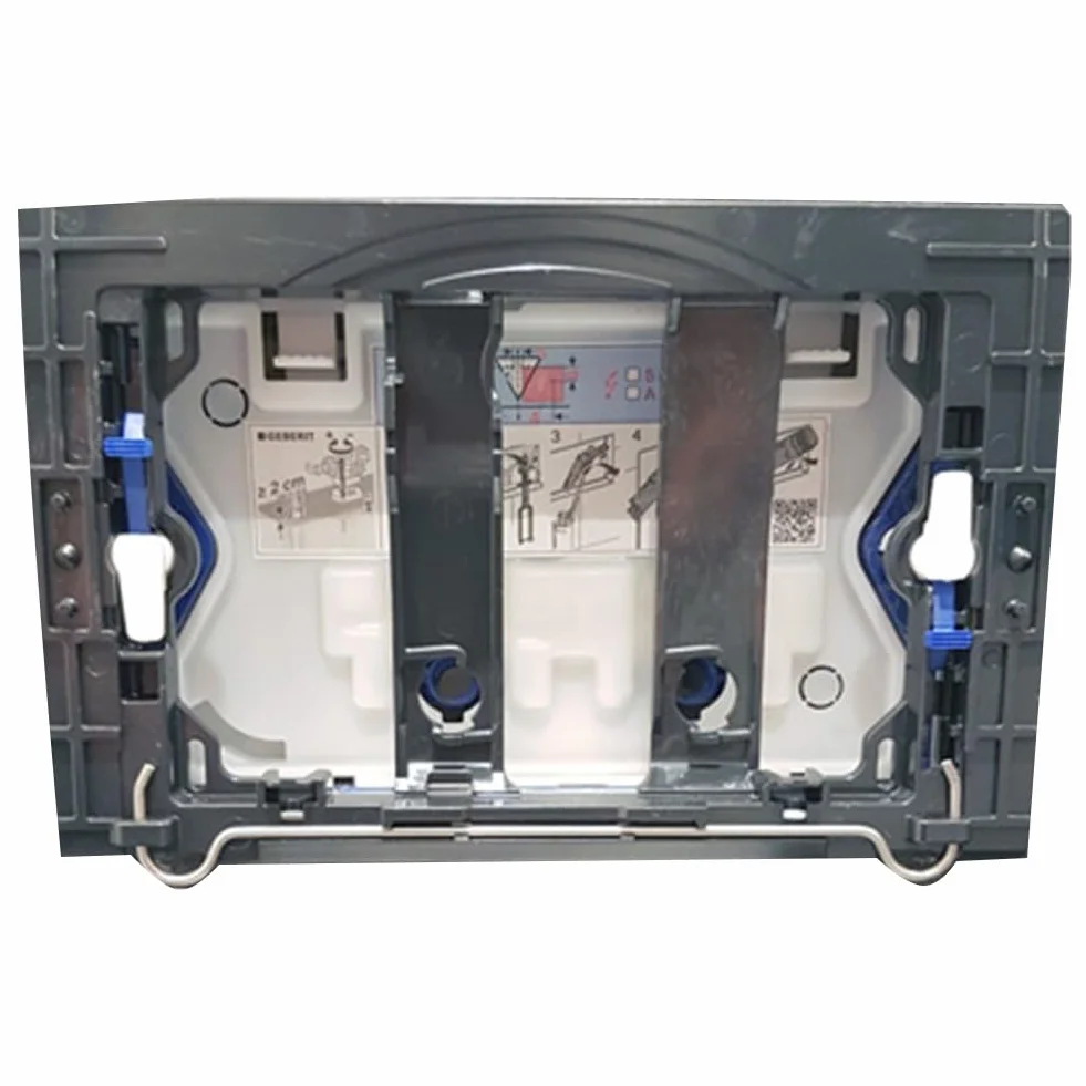 Kit asta di scarico barra attuatore per Geberit 241874001 Sigma01/20/50 ABS bianco 140 mm