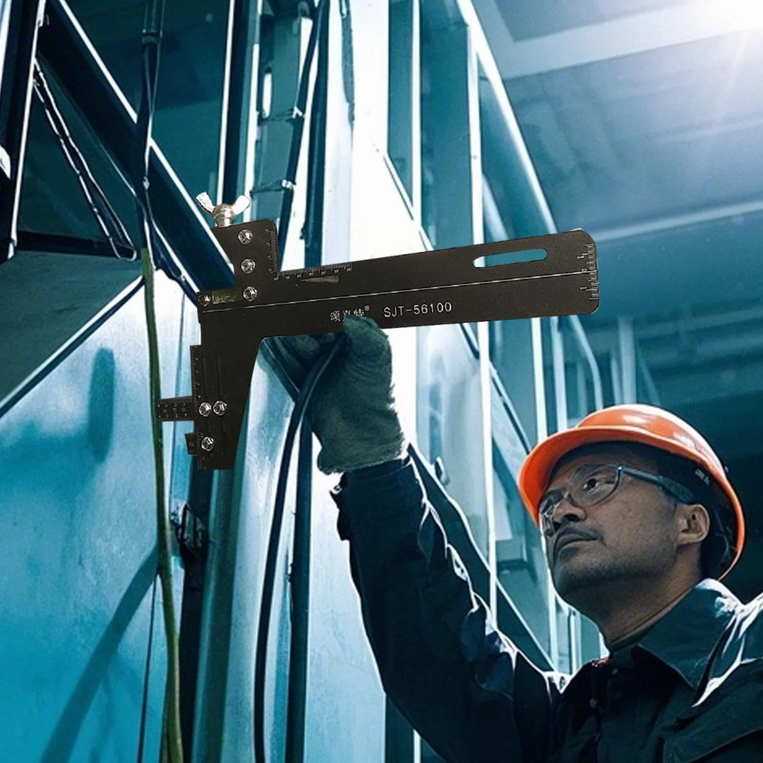 Guide per ascensore – Lineer in acciaio inox | Rail guida ascensore Rail Rail Righello | Ascensori tracciano righello con scala | Guida ascensore guida gauge consiglio scolastico per il posizionamento